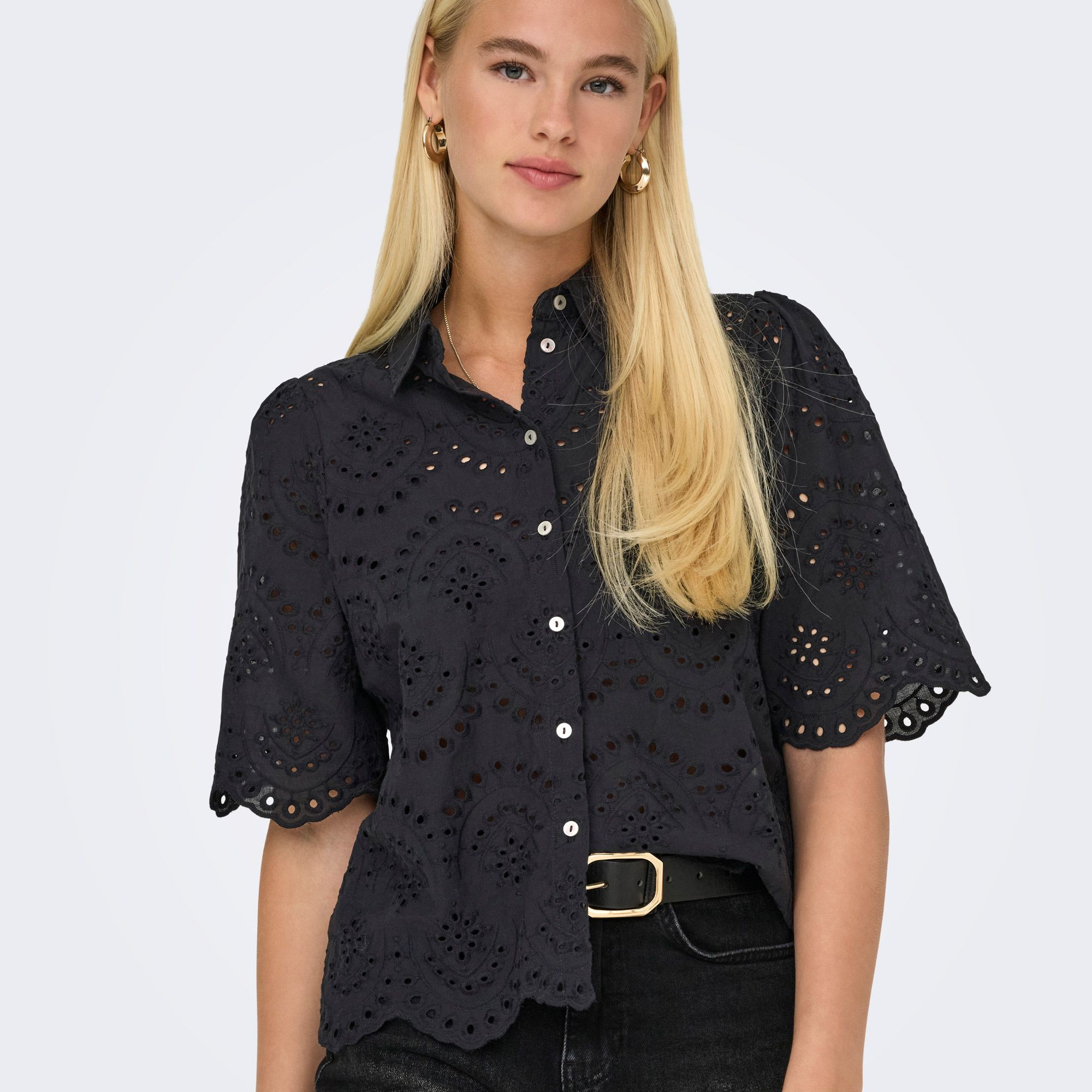 Only Valais SS Blouse Dames