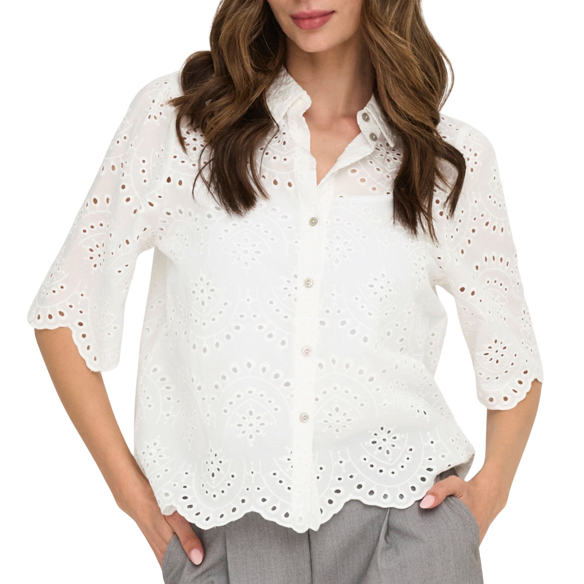Only Valais SS Blouse Dames