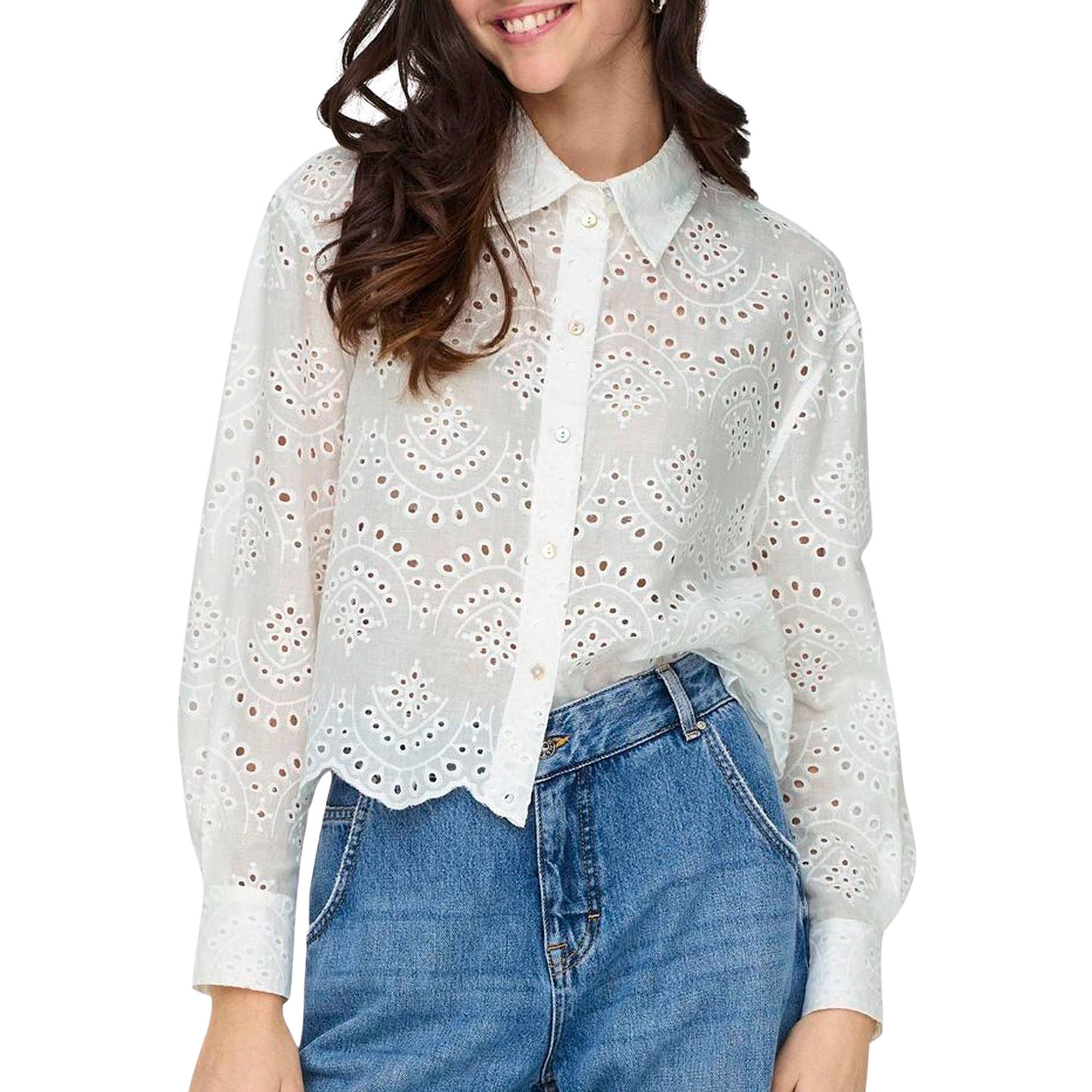 Only Valais LS Blouse Dames