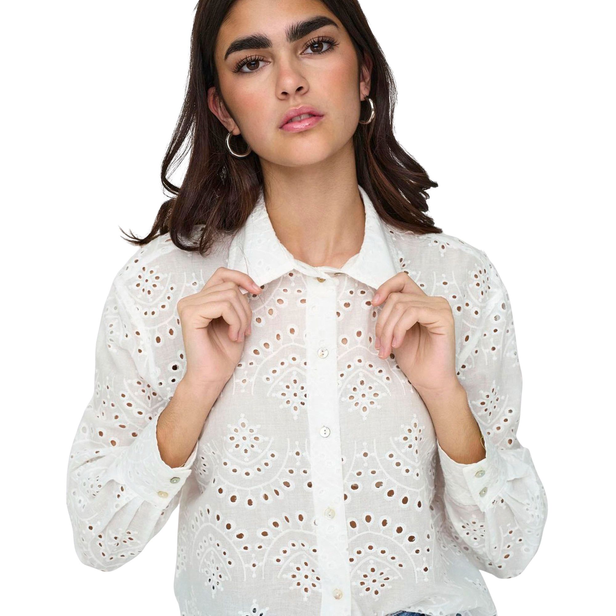 Only Valais LS Blouse Dames