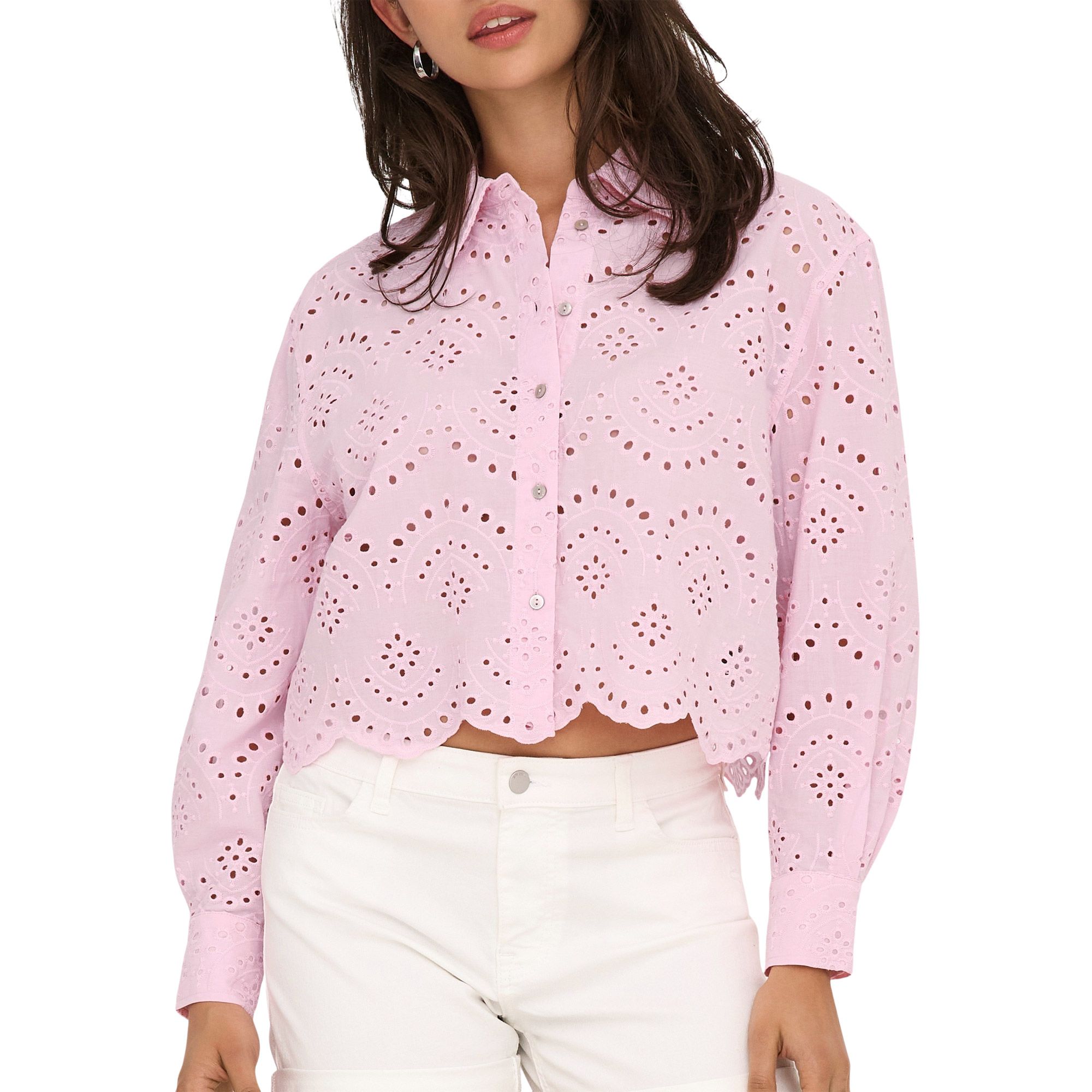 Only Valais LS Blouse Dames