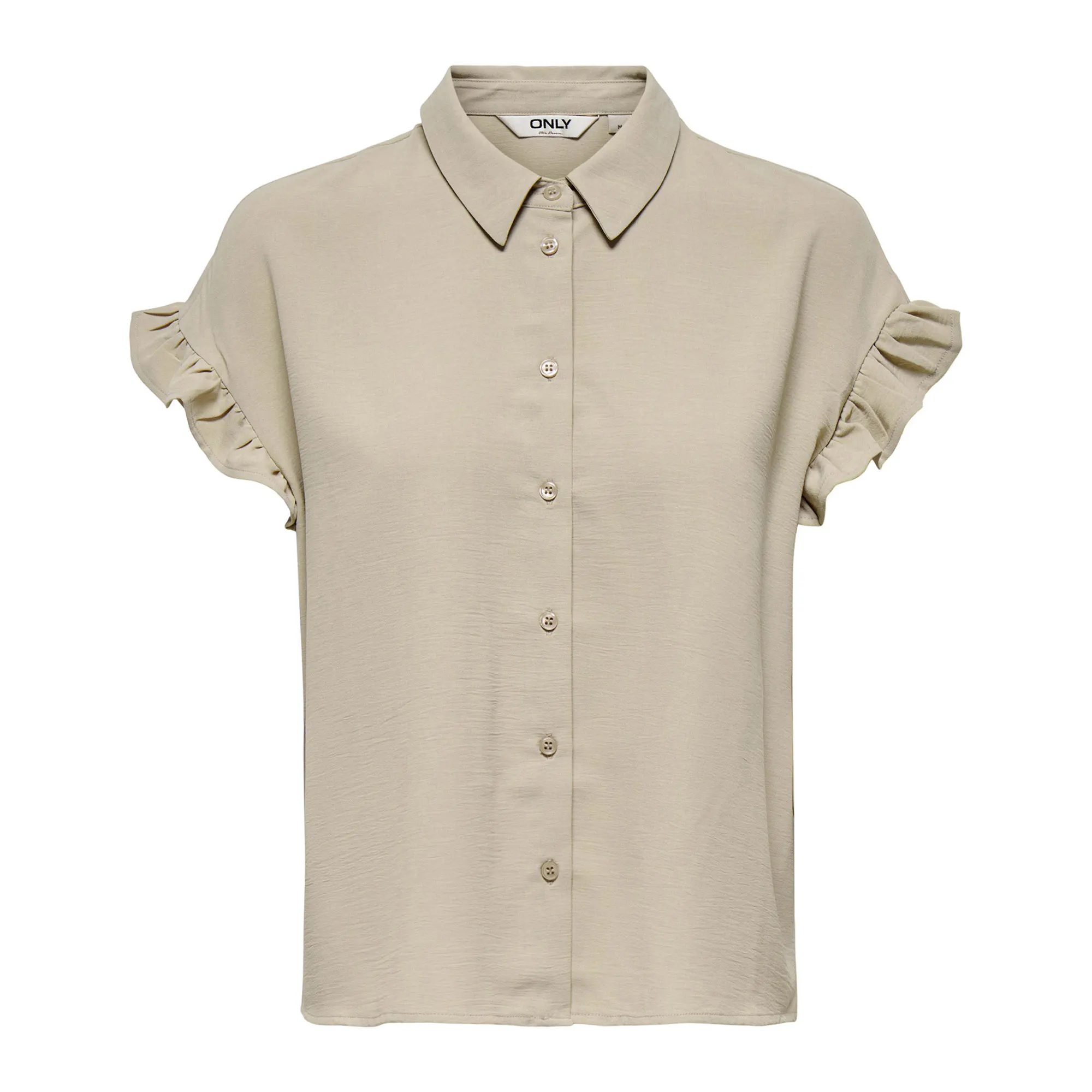 Only Mette Life SS Frill Blouse Women | Plutosport