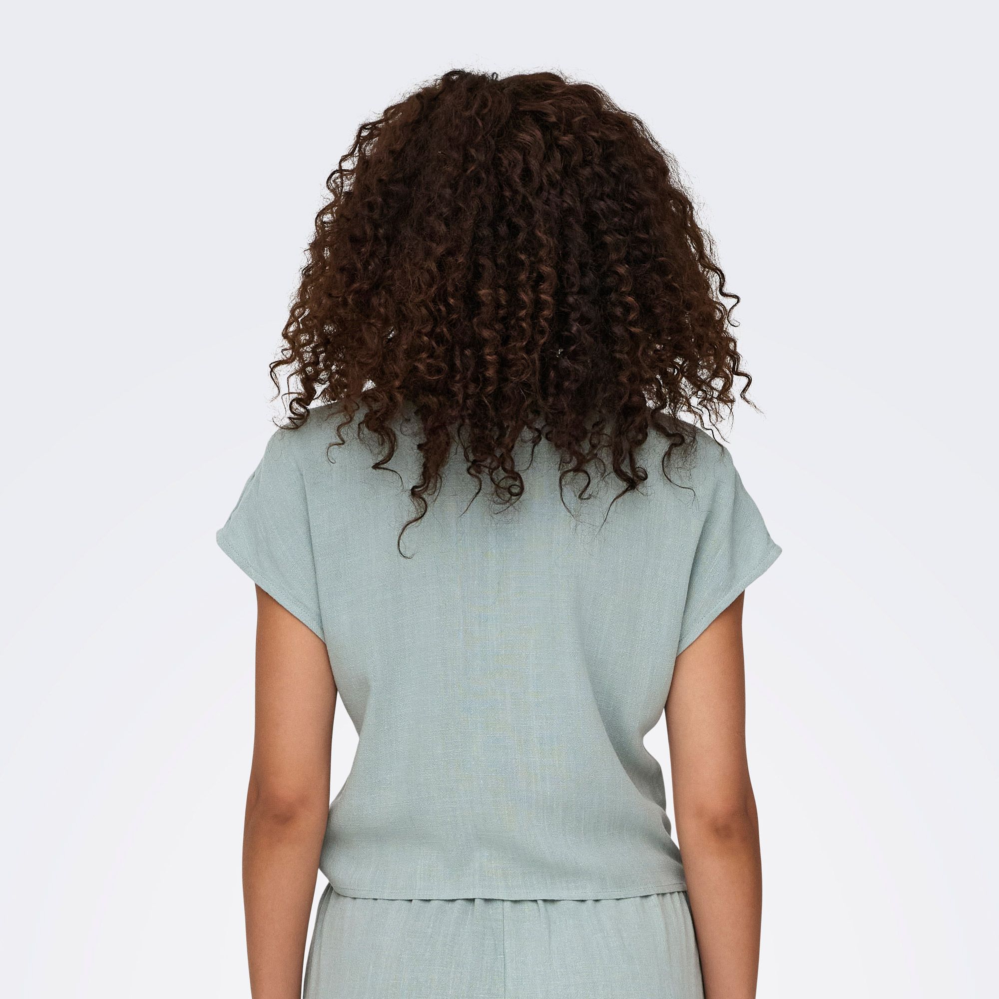 Only Siesta Knot Linnen Blouse Dames