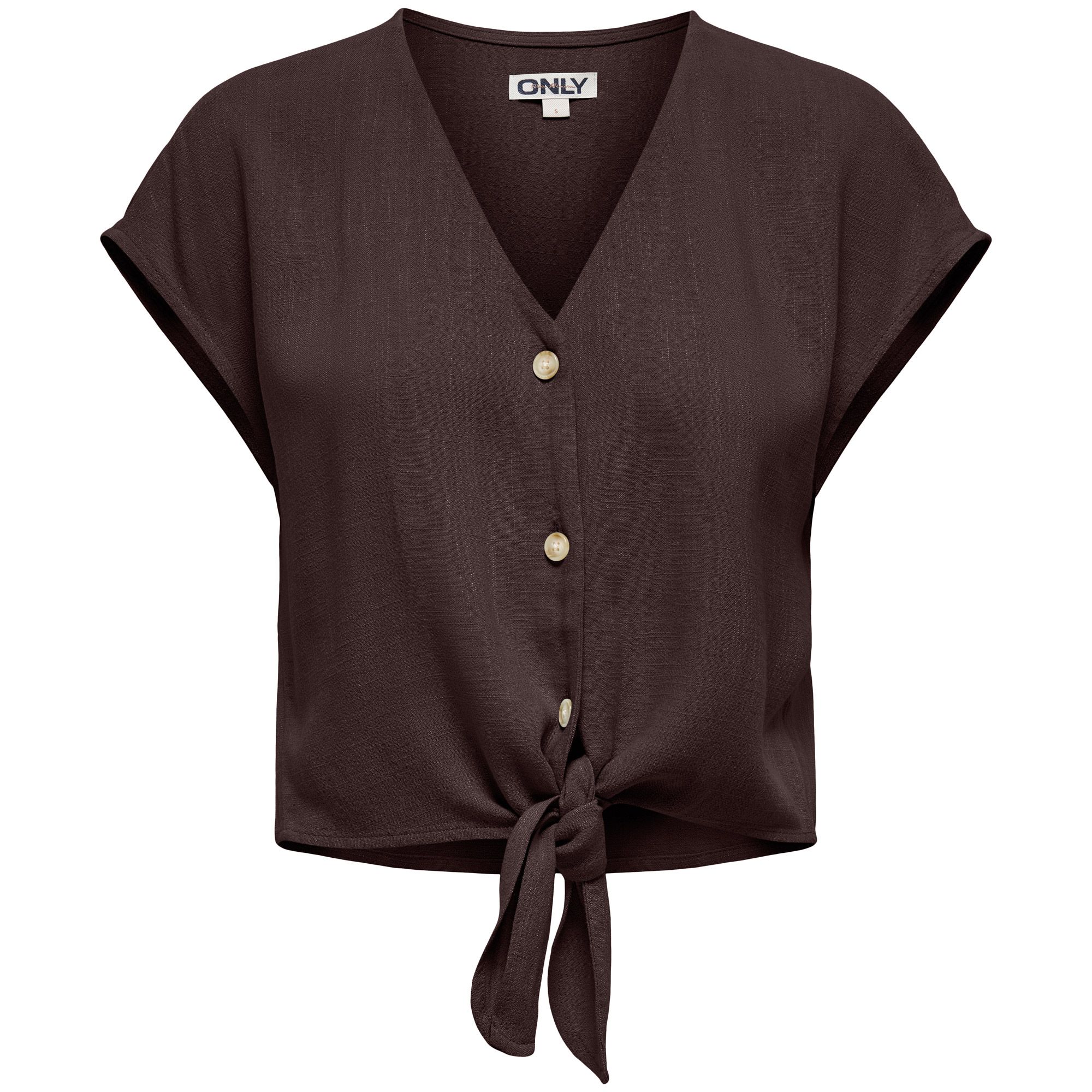 Only Siesta Knot Linnen Blouse Dames