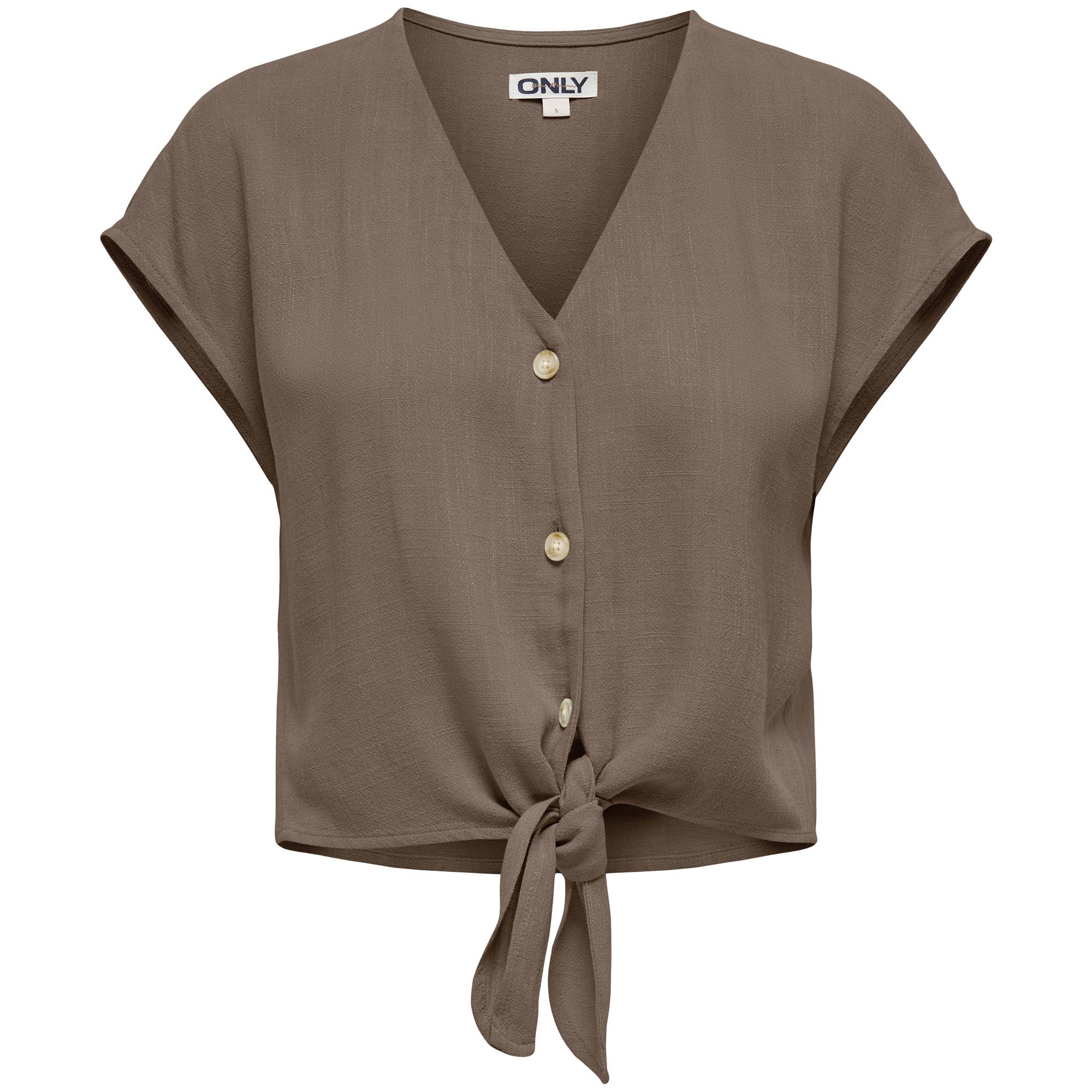 Only Siesta Knot Linnen Blouse Dames