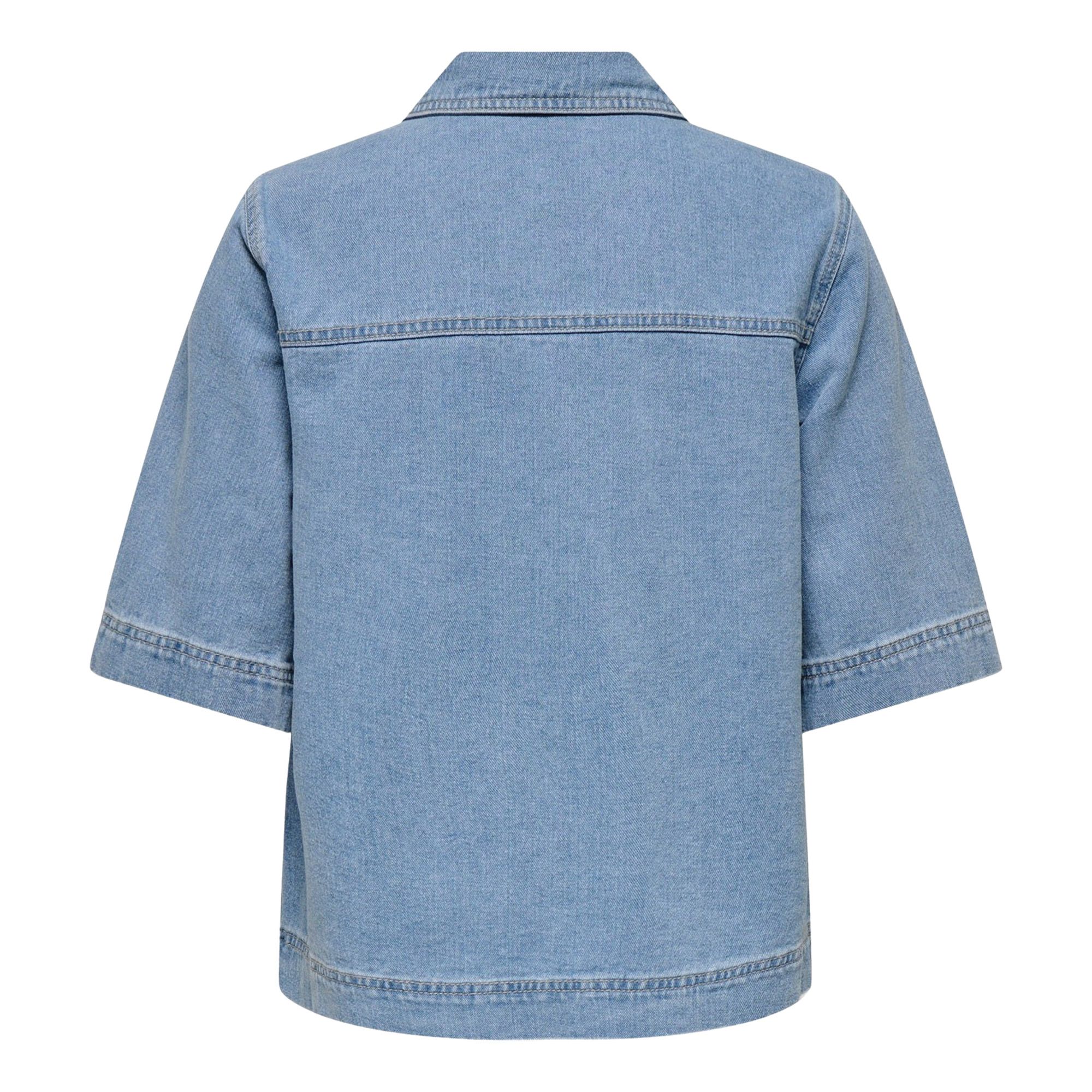 Only Belle SS Denim Blouse Dames