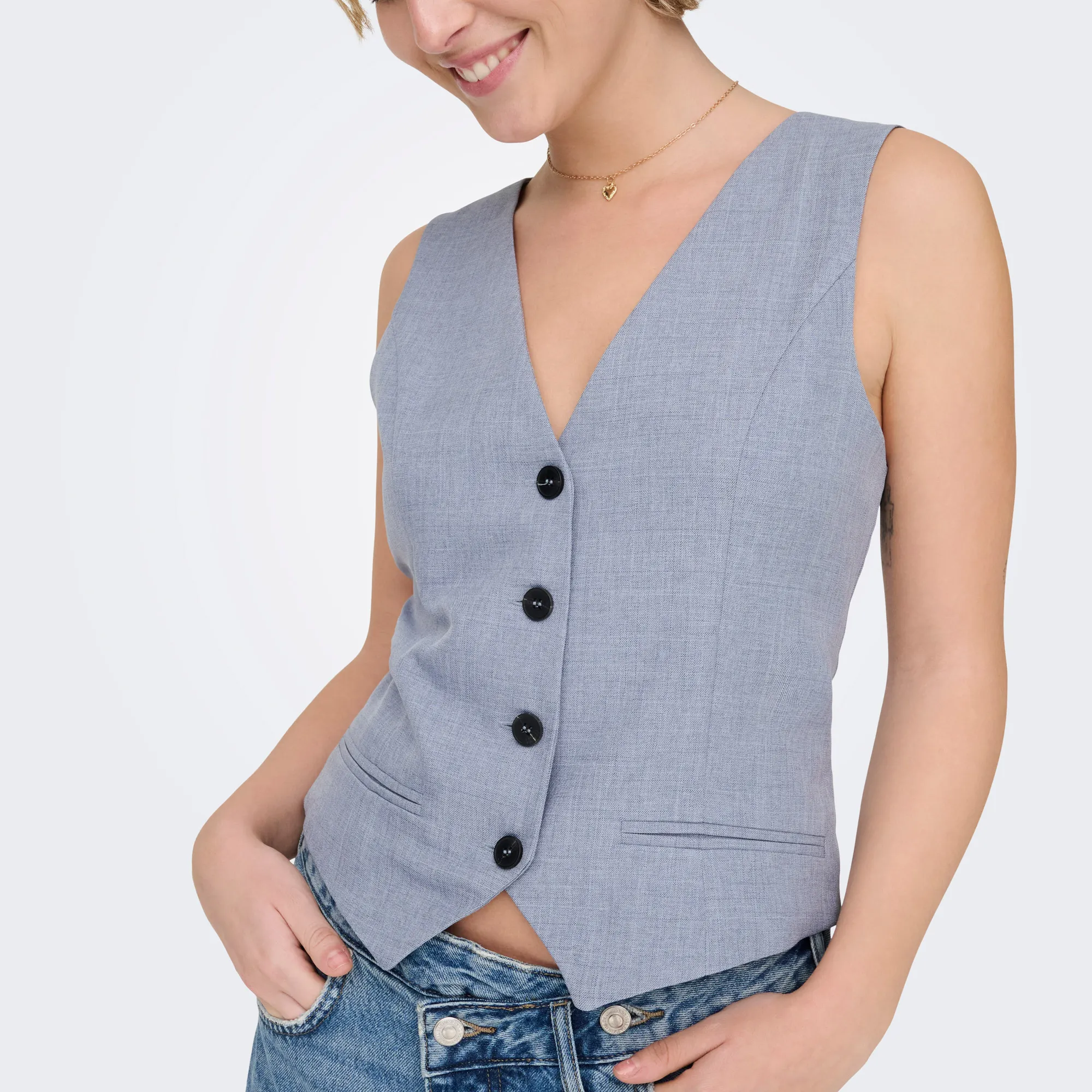 Only Linda Gilet Dames