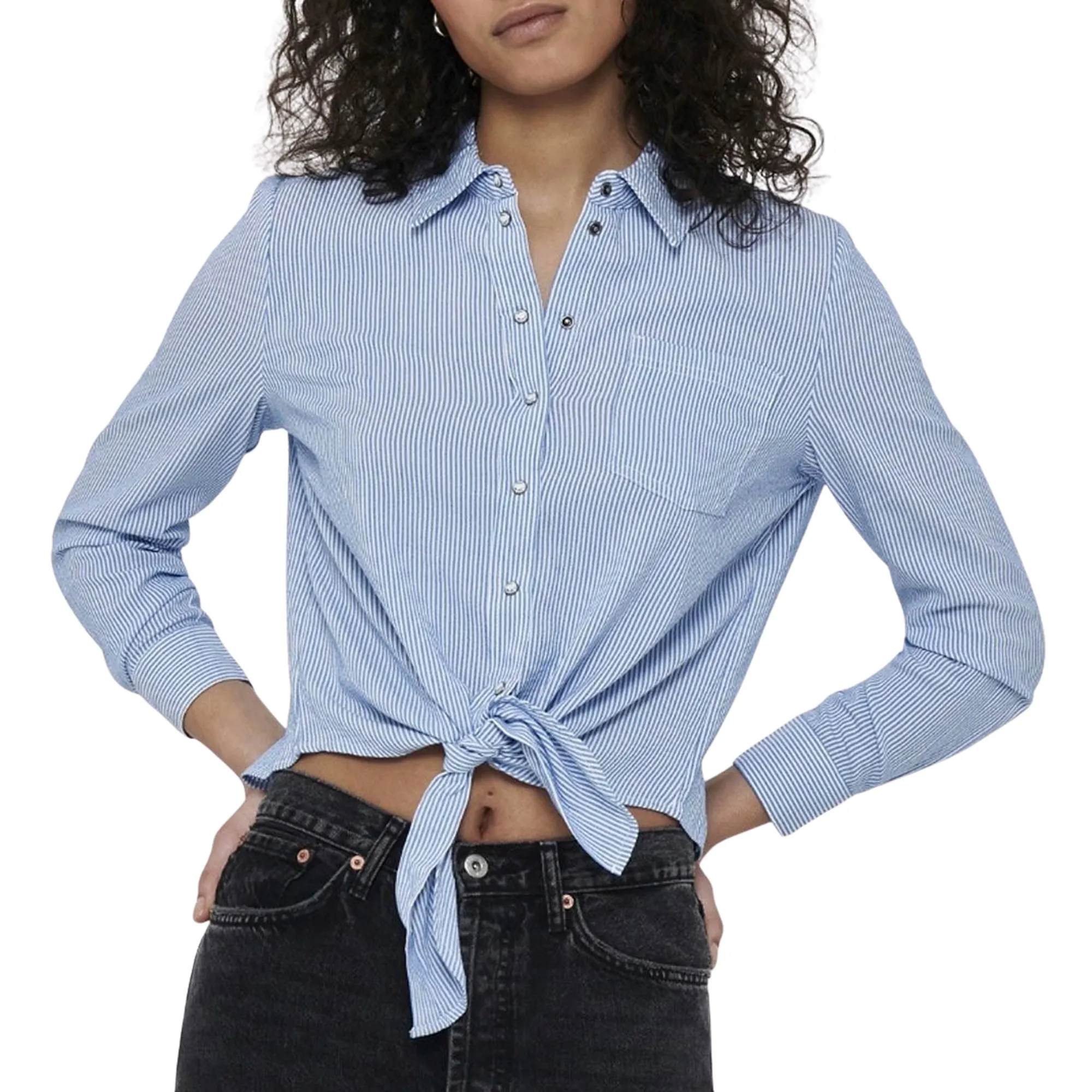 Only Lecey Knot Blouse Dames