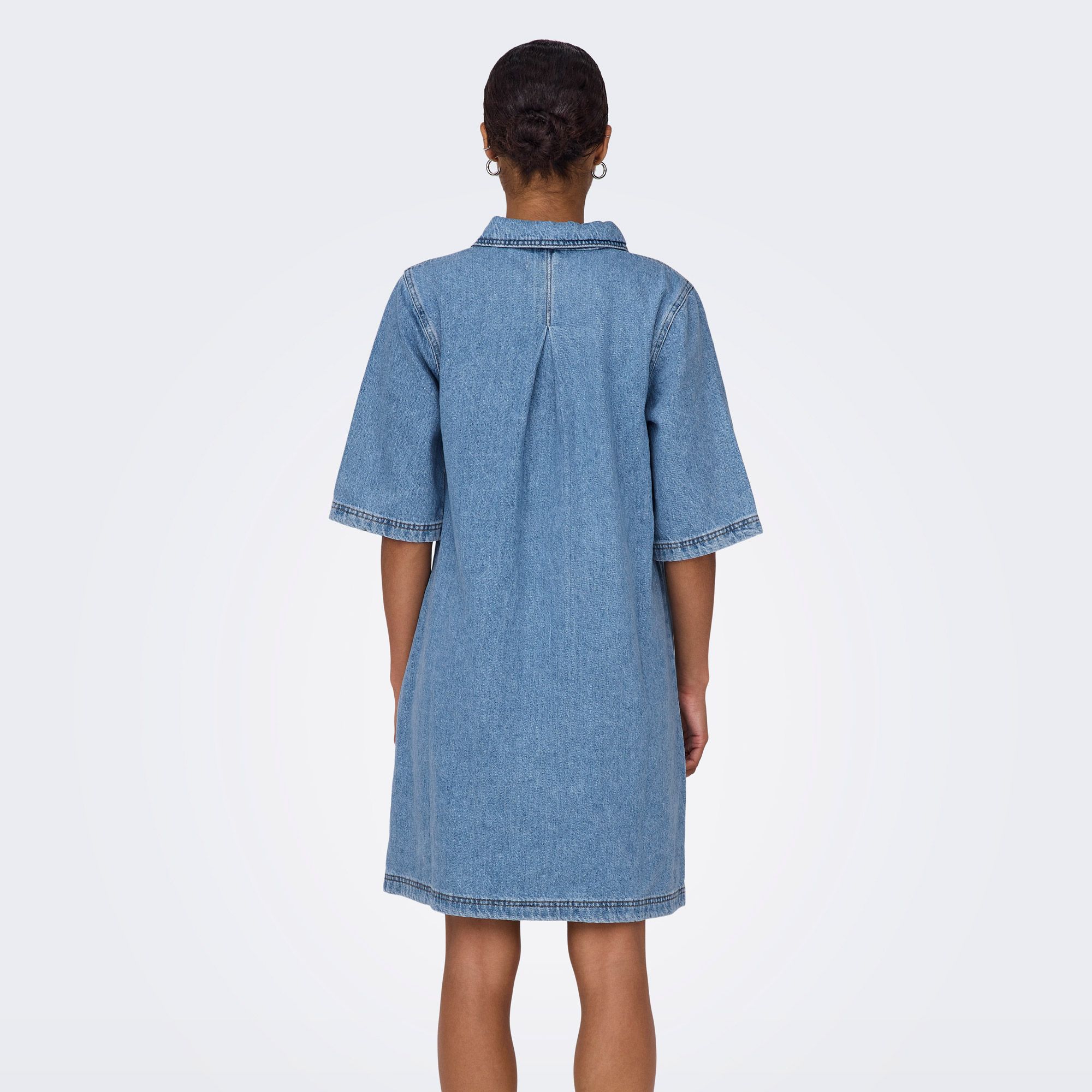 Robe Only Gry Denim Femmes