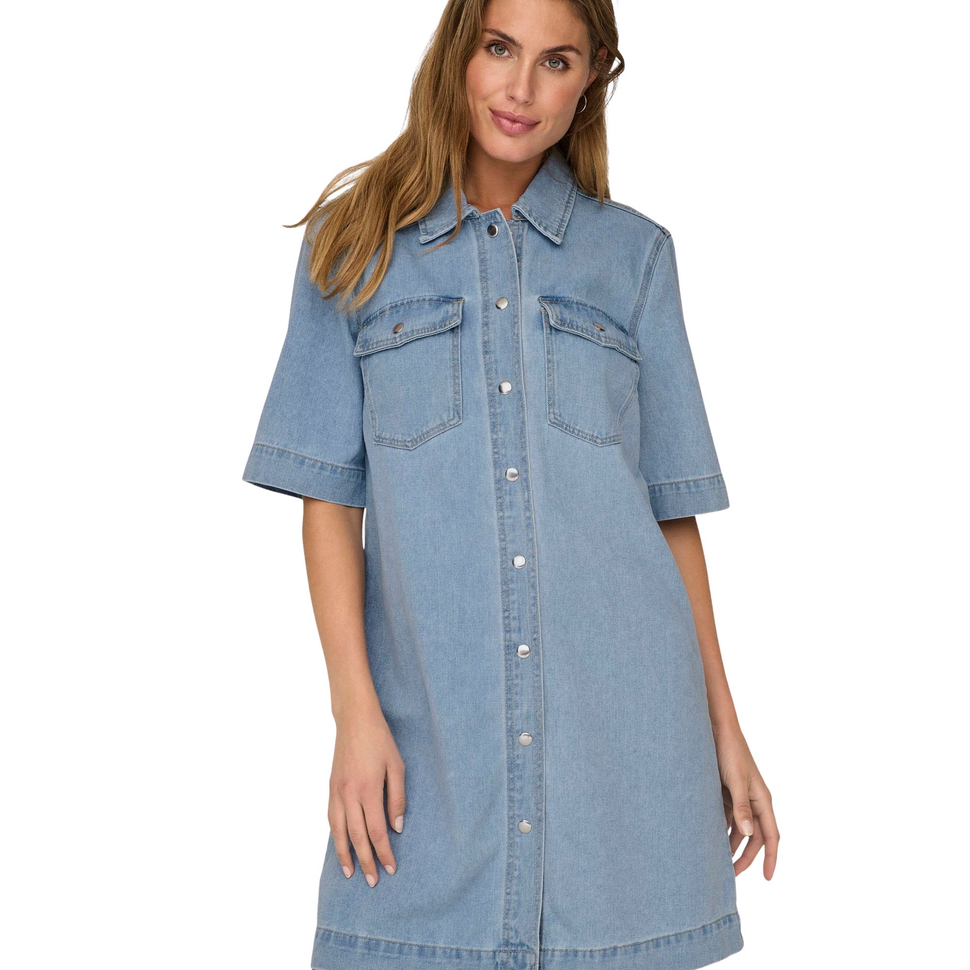 Only Belle Denim Jurk Dames 