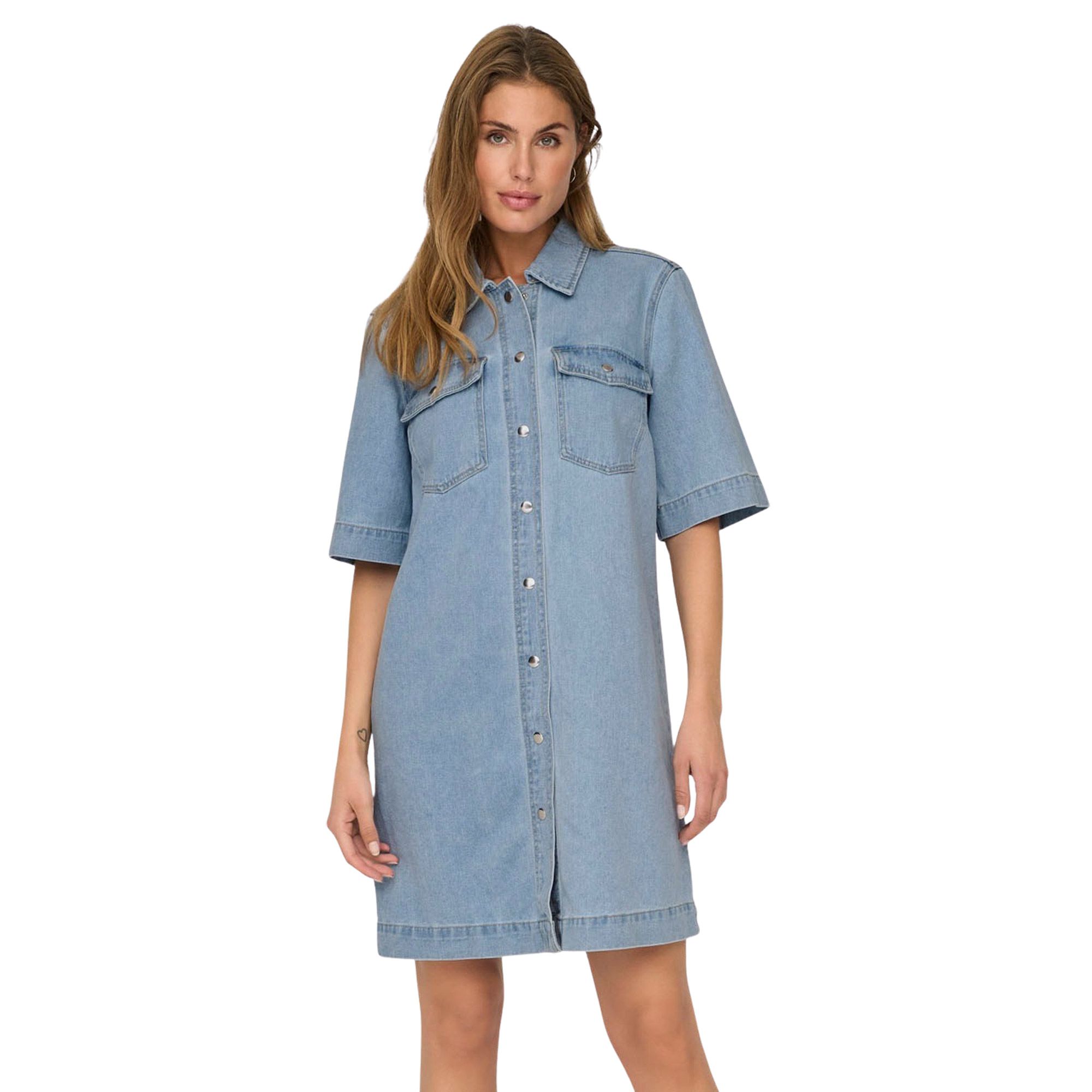Only Belle Denim Jurk Dames 