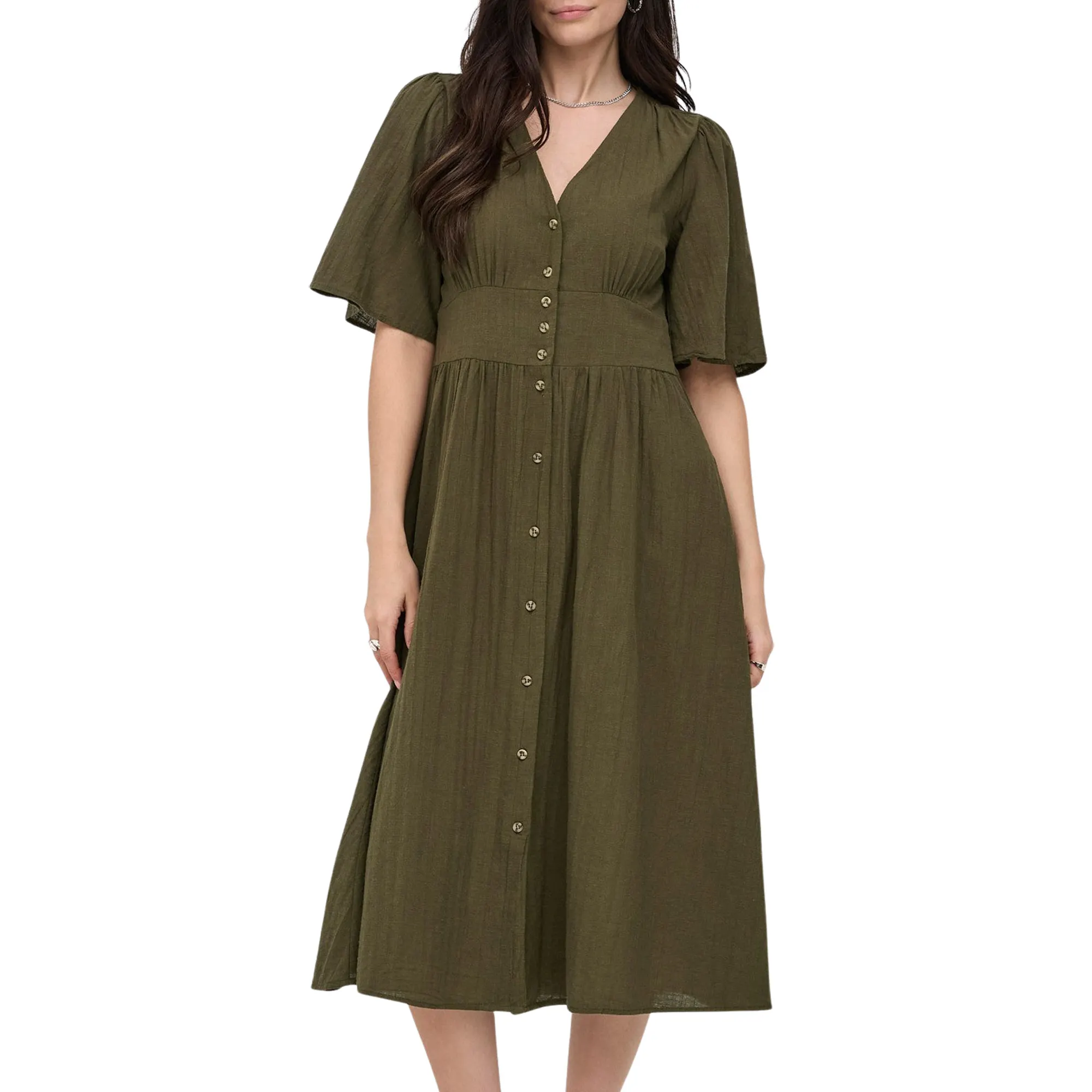 Only Tizana Midi Jurk Dames
