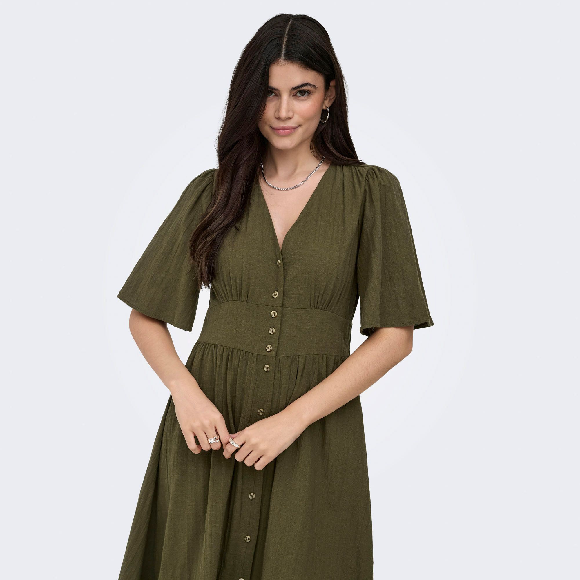 Only Tizana Midi Jurk Dames