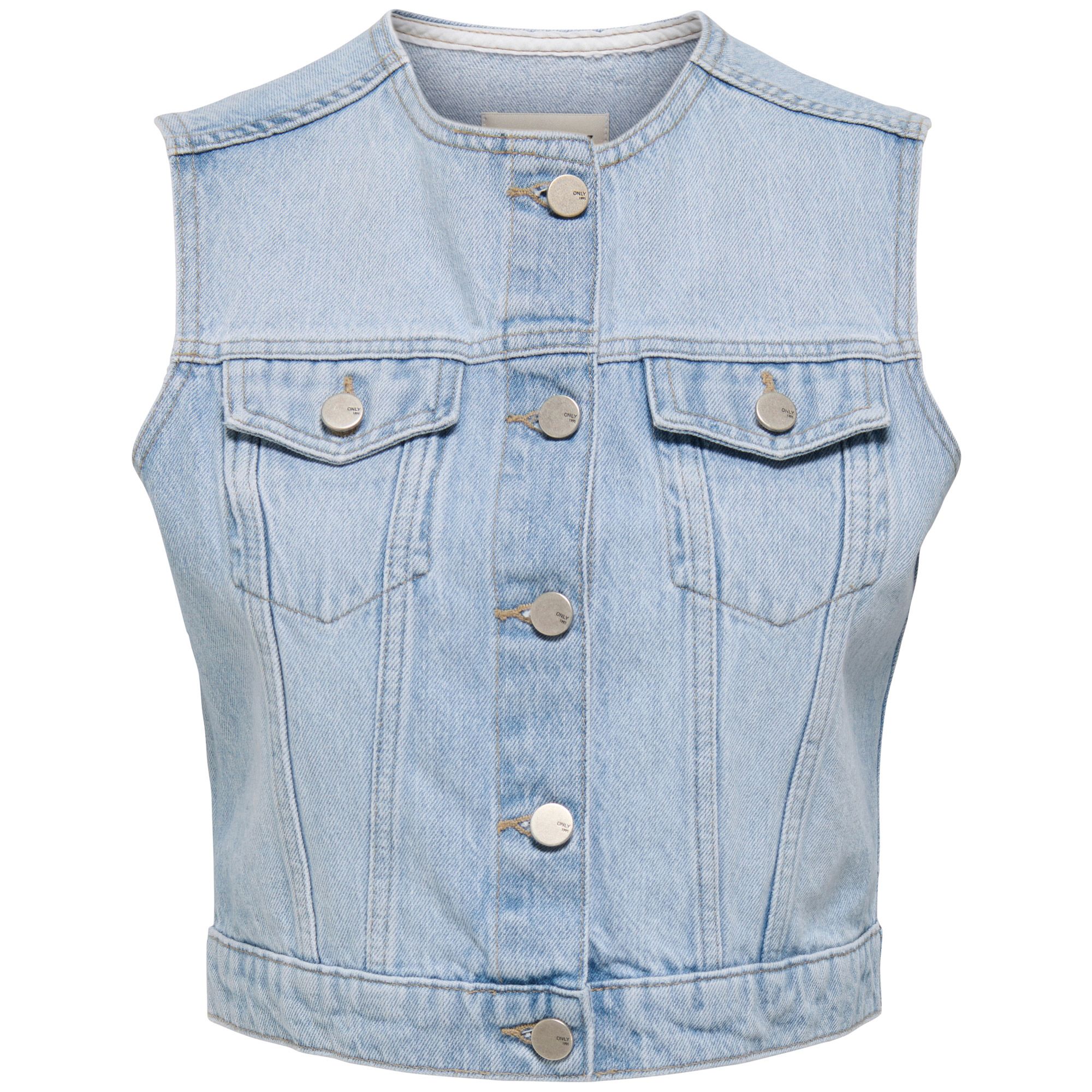 Seul Feliz Denim Gilet Dames