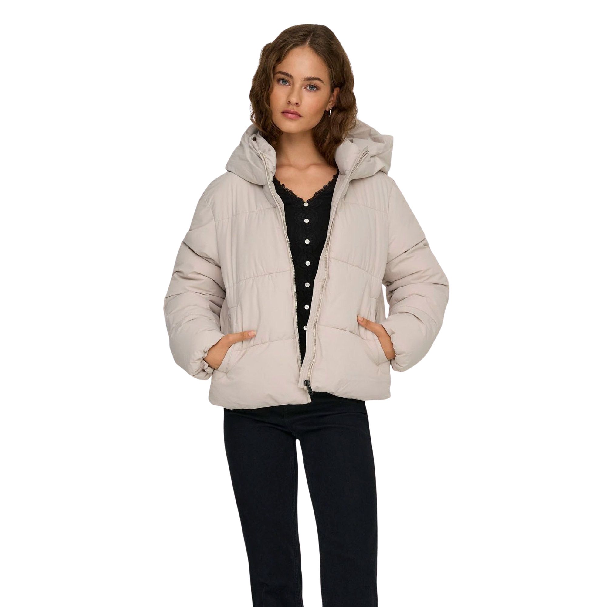Only Juta Short Puffer Winterjacke Damen
