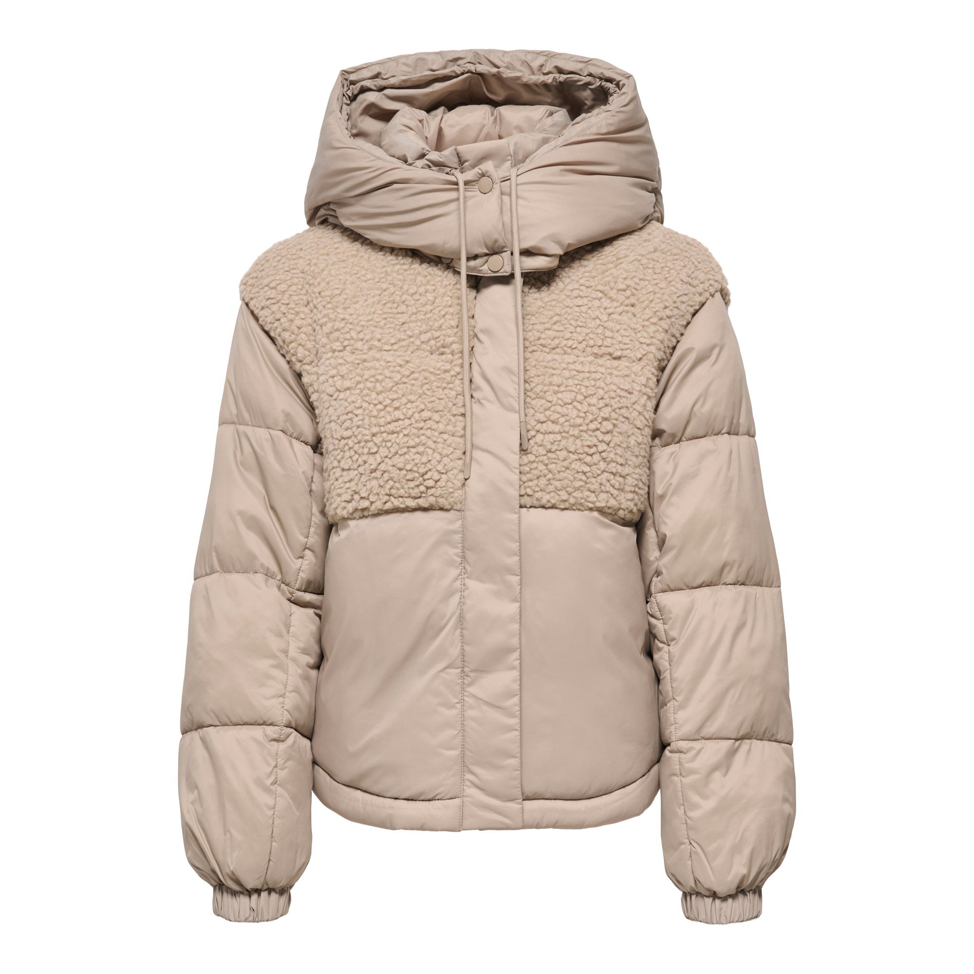 Seule Agnes Life Teddy Mix Puffer Winterjas Dames
