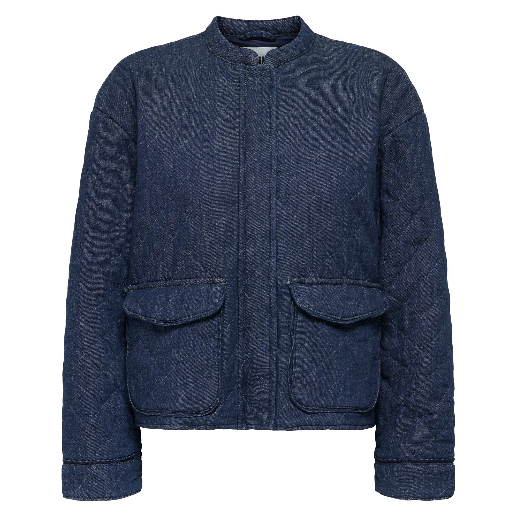 Only Hallie Quilted Denim Jas Dames