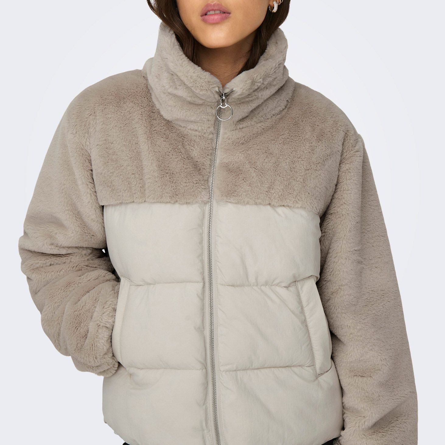 Doudoune d'Hiver Only Wanja Fur Femmes