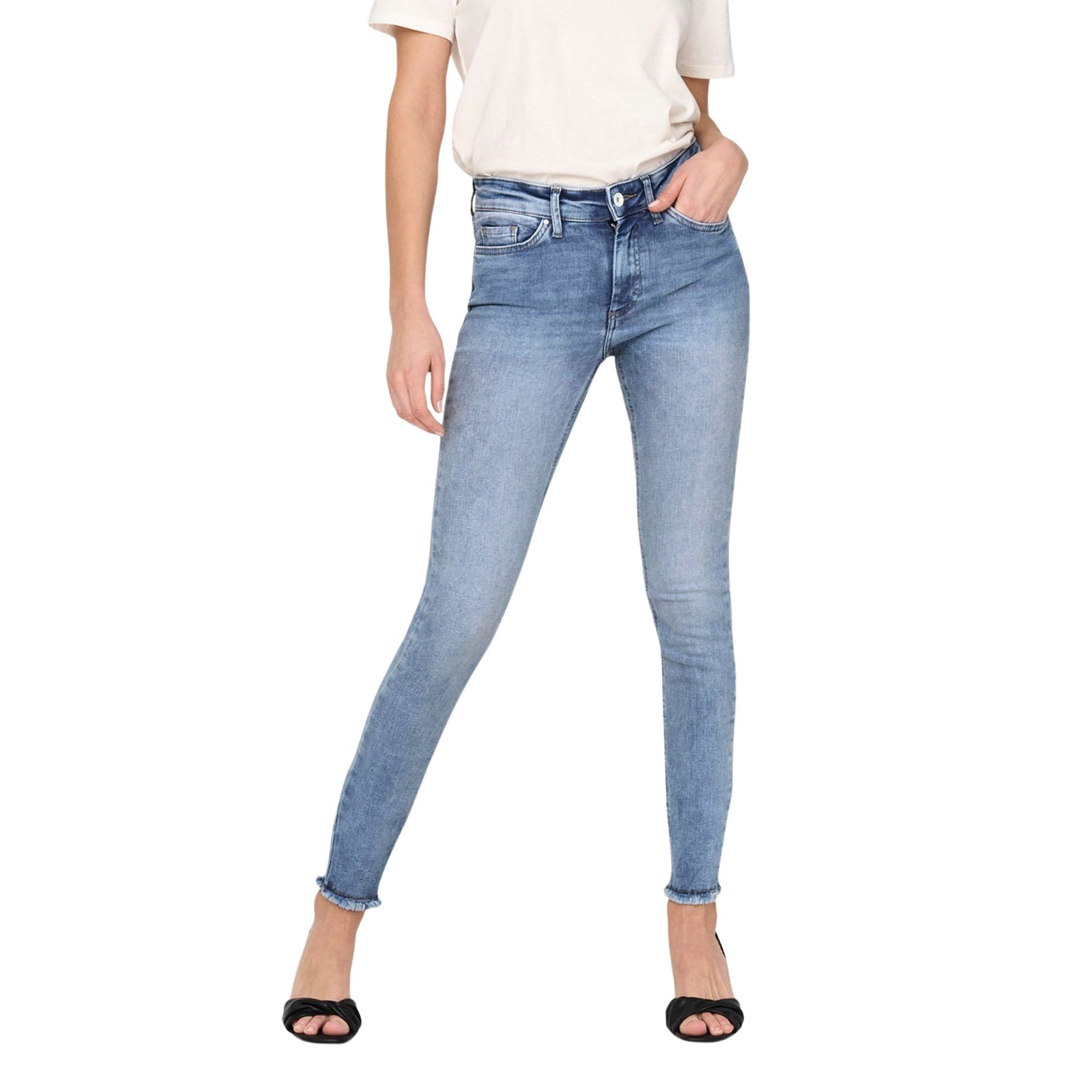 Only Blush Mid Skinny Jeans Dames 
