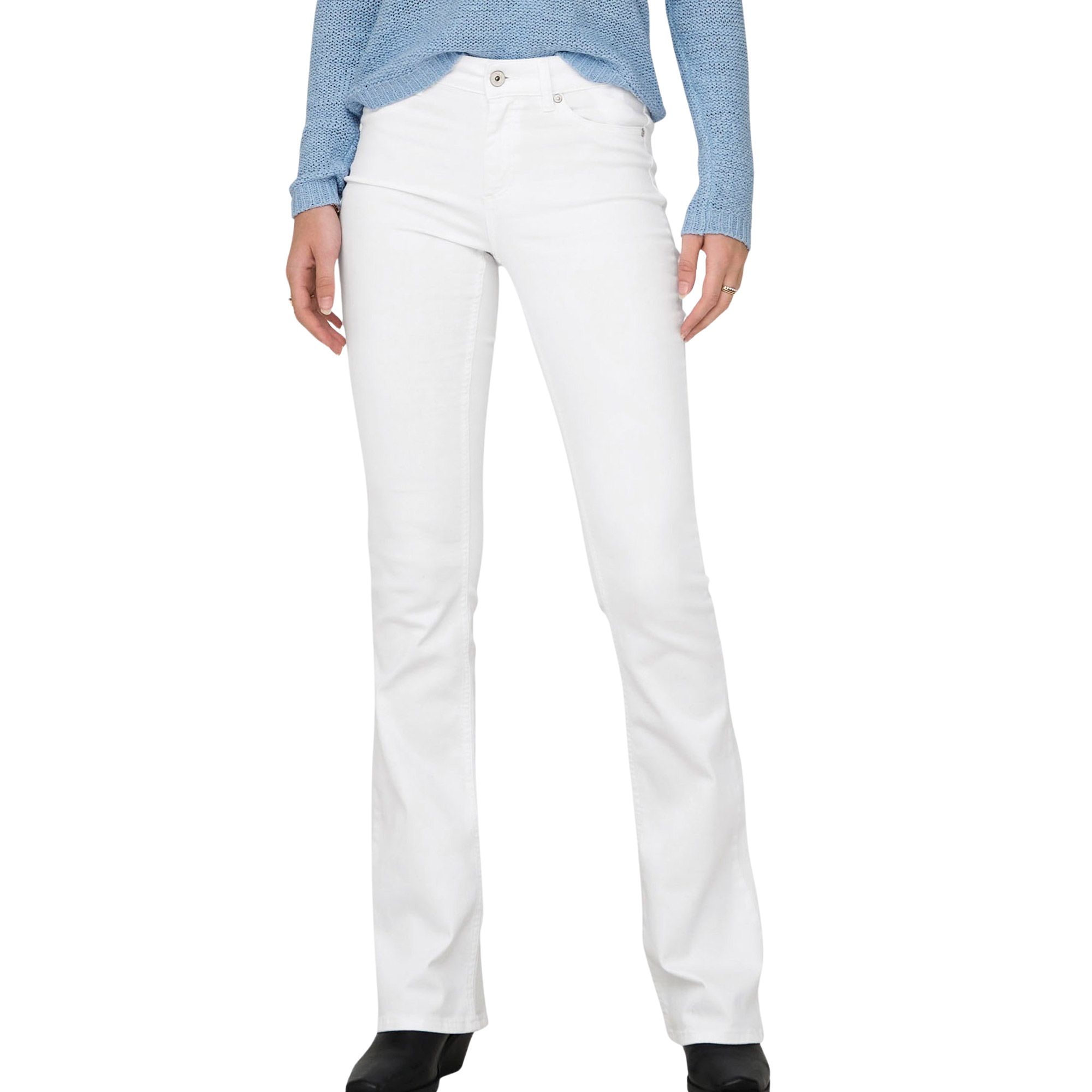 Only Blush Mid Flared Denim REA0730 Jeans Dames