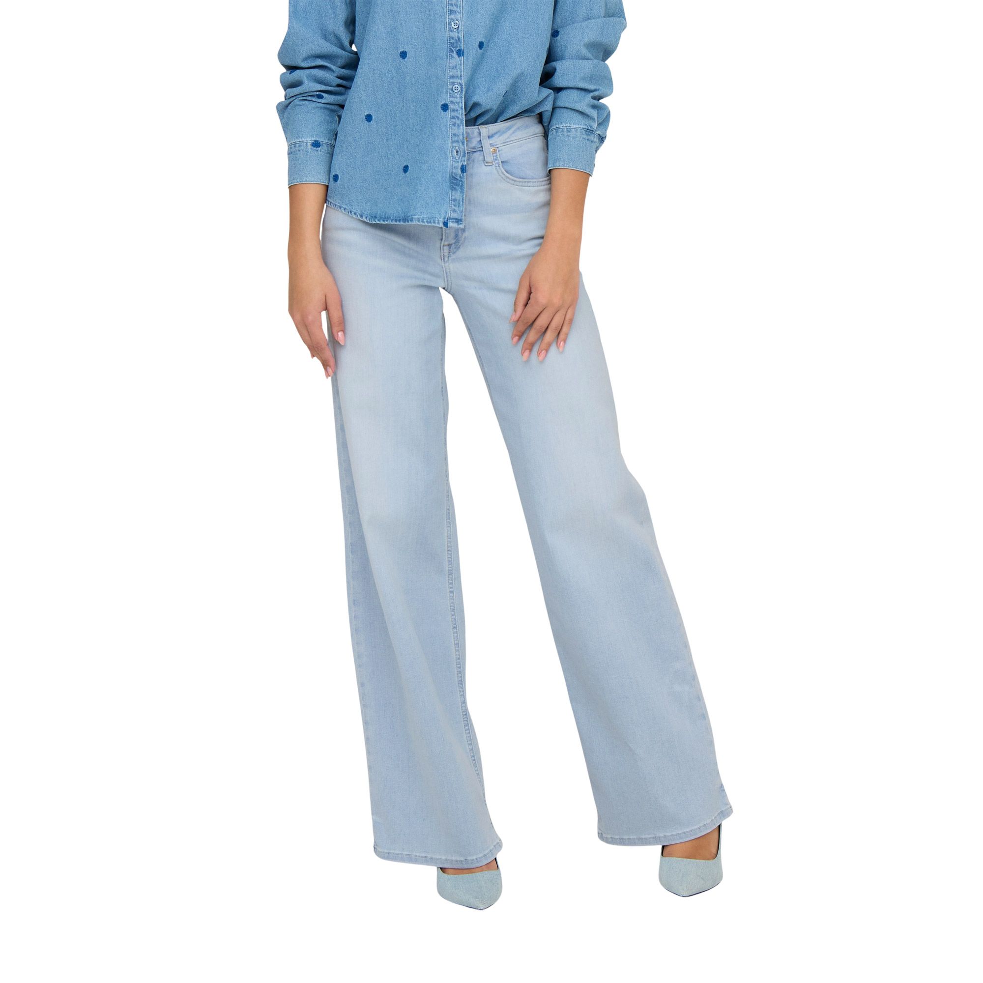 Jeans Only Madison Blush Wide Femmes
