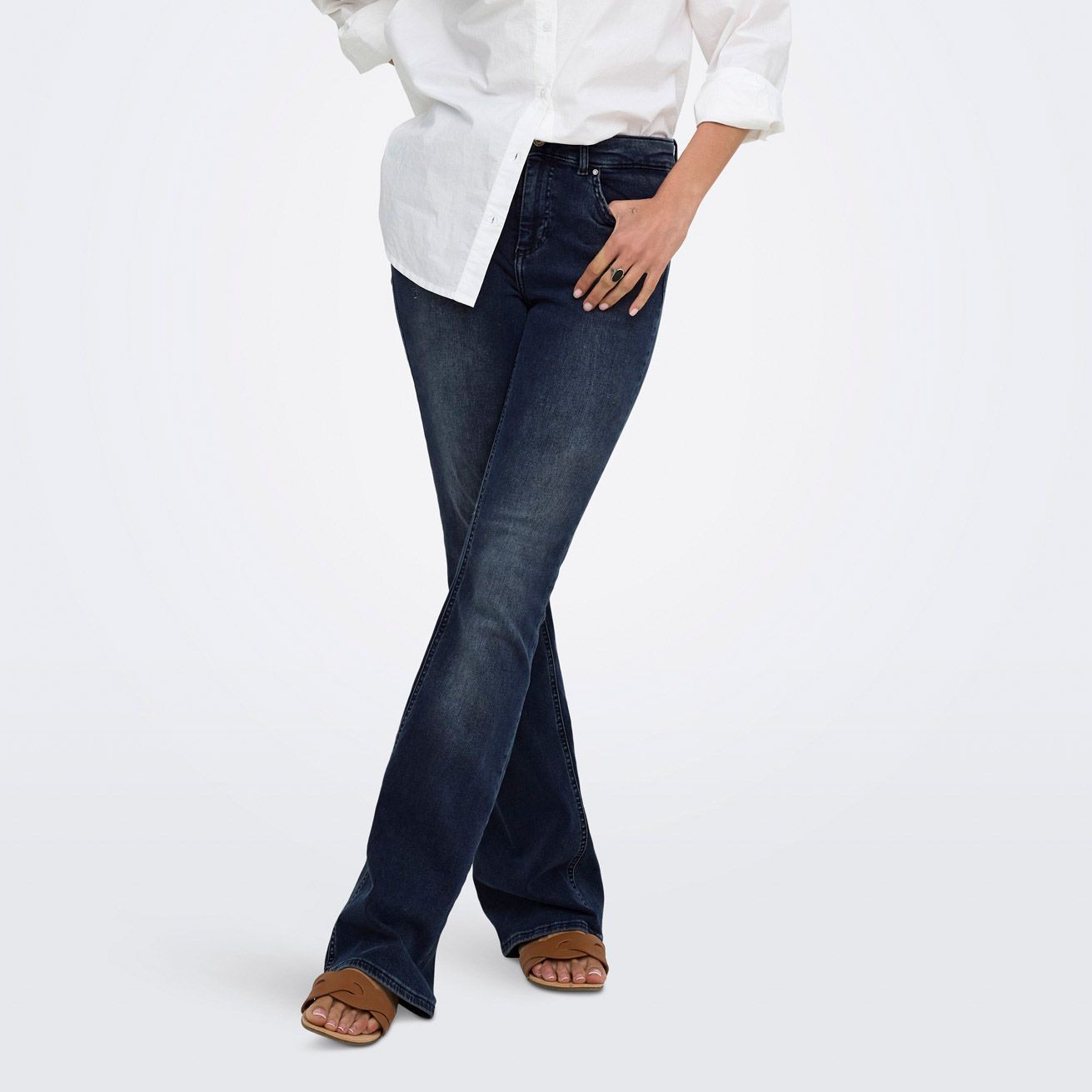 Only Blush Flared Jeans Women