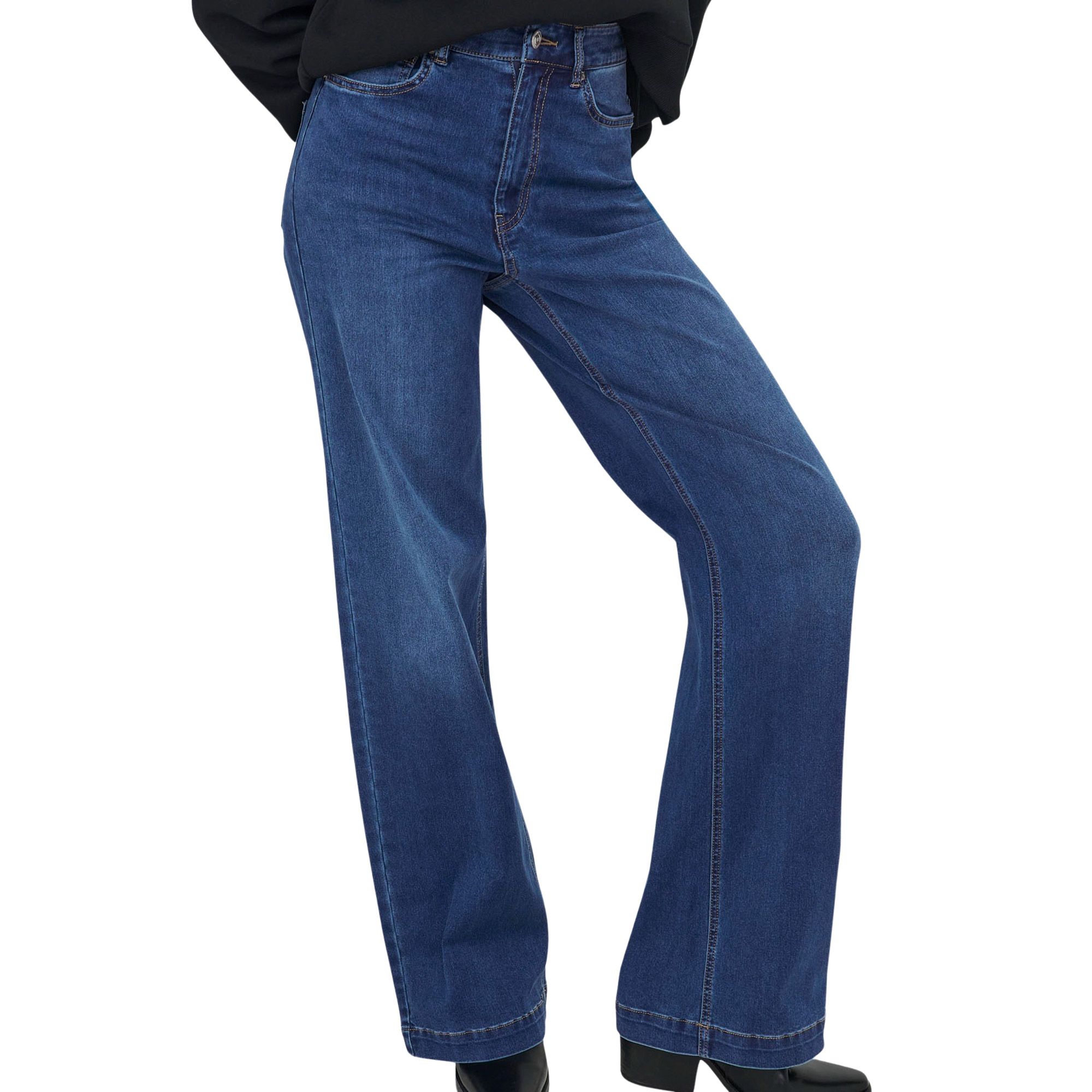 Only Madison Royal High Waist Wide Jeans Dames