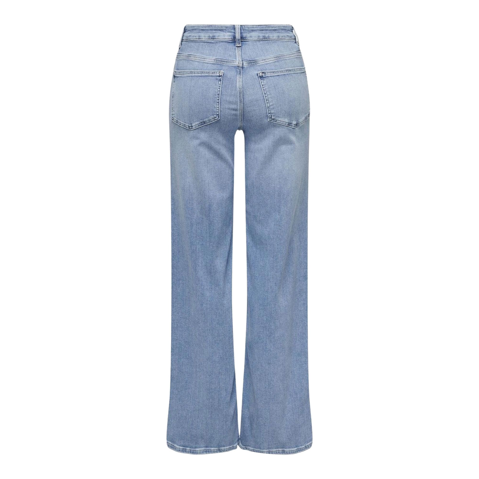Only Madison Blush Wide Jeans Dames