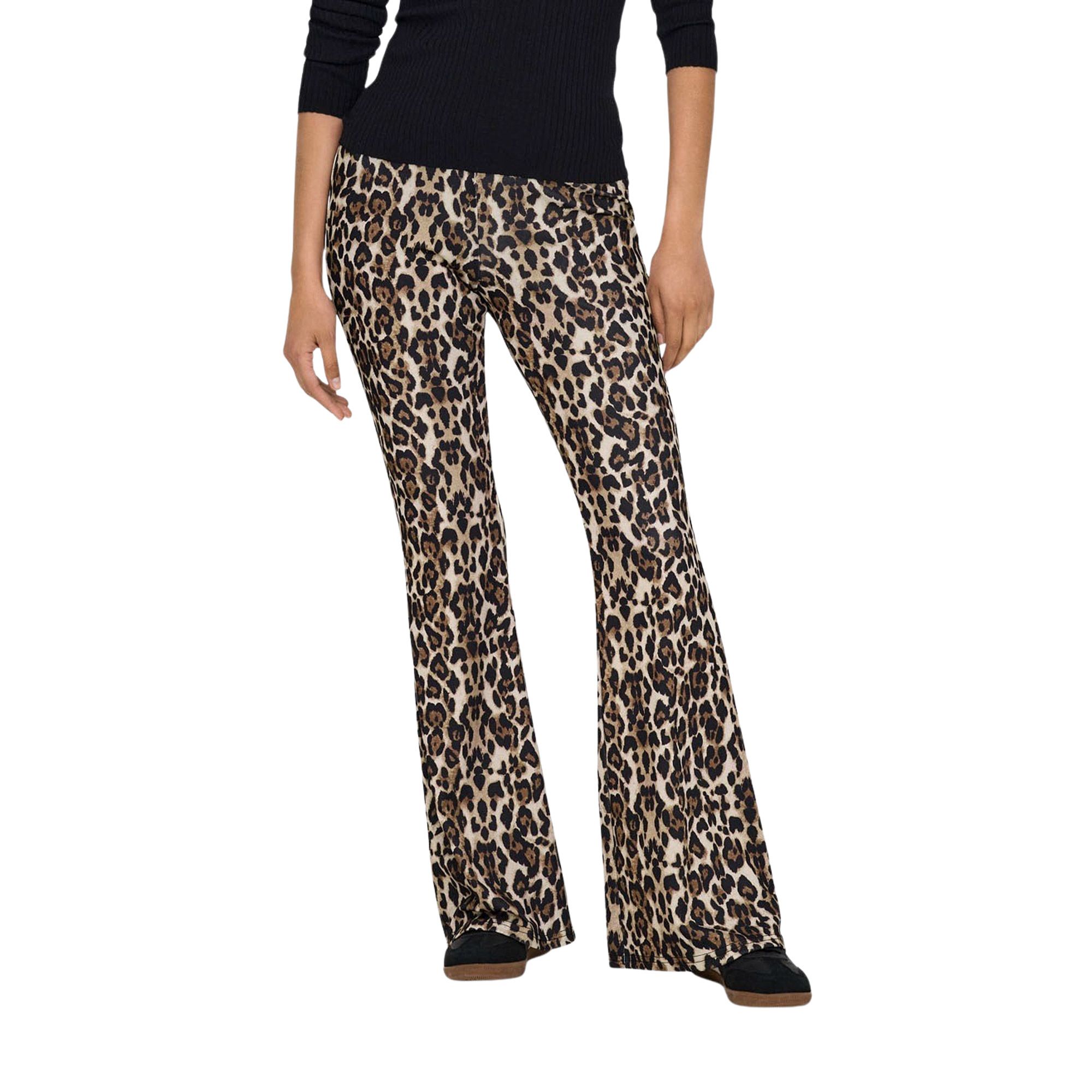 Only Anna Rib Flared Broek Dames