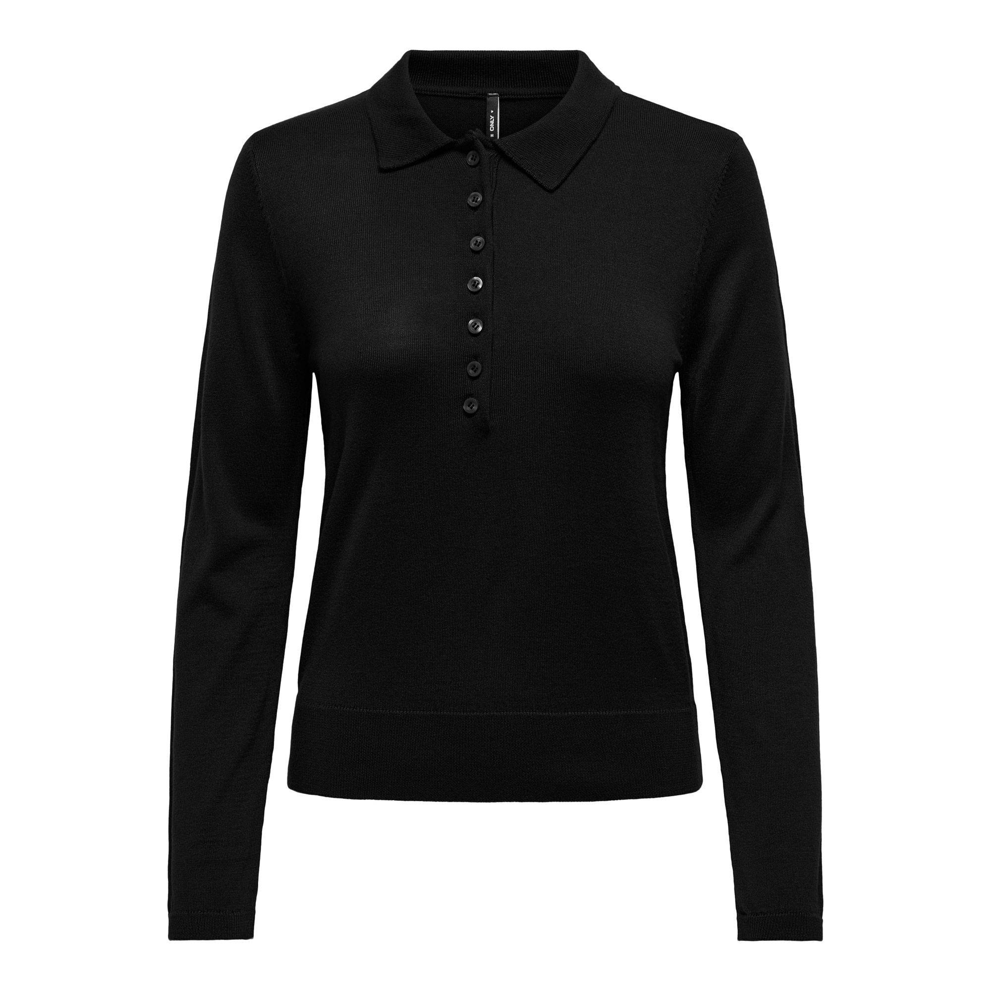 Only Cathrine LS Knit Polo Dames