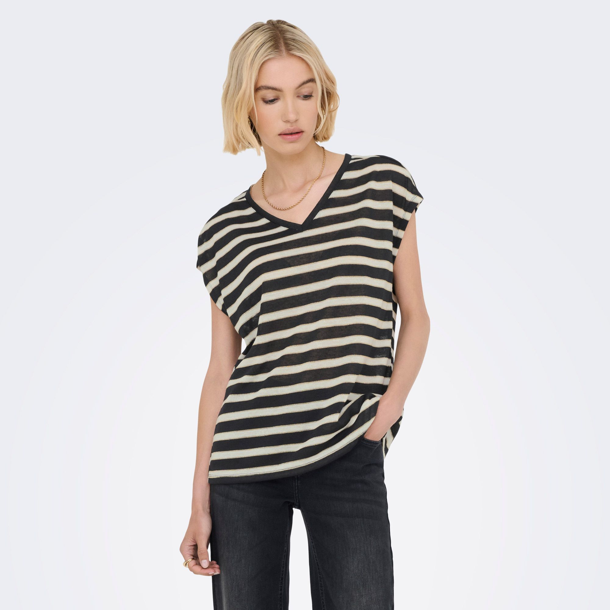 Only Fine Shine Shirt Dames