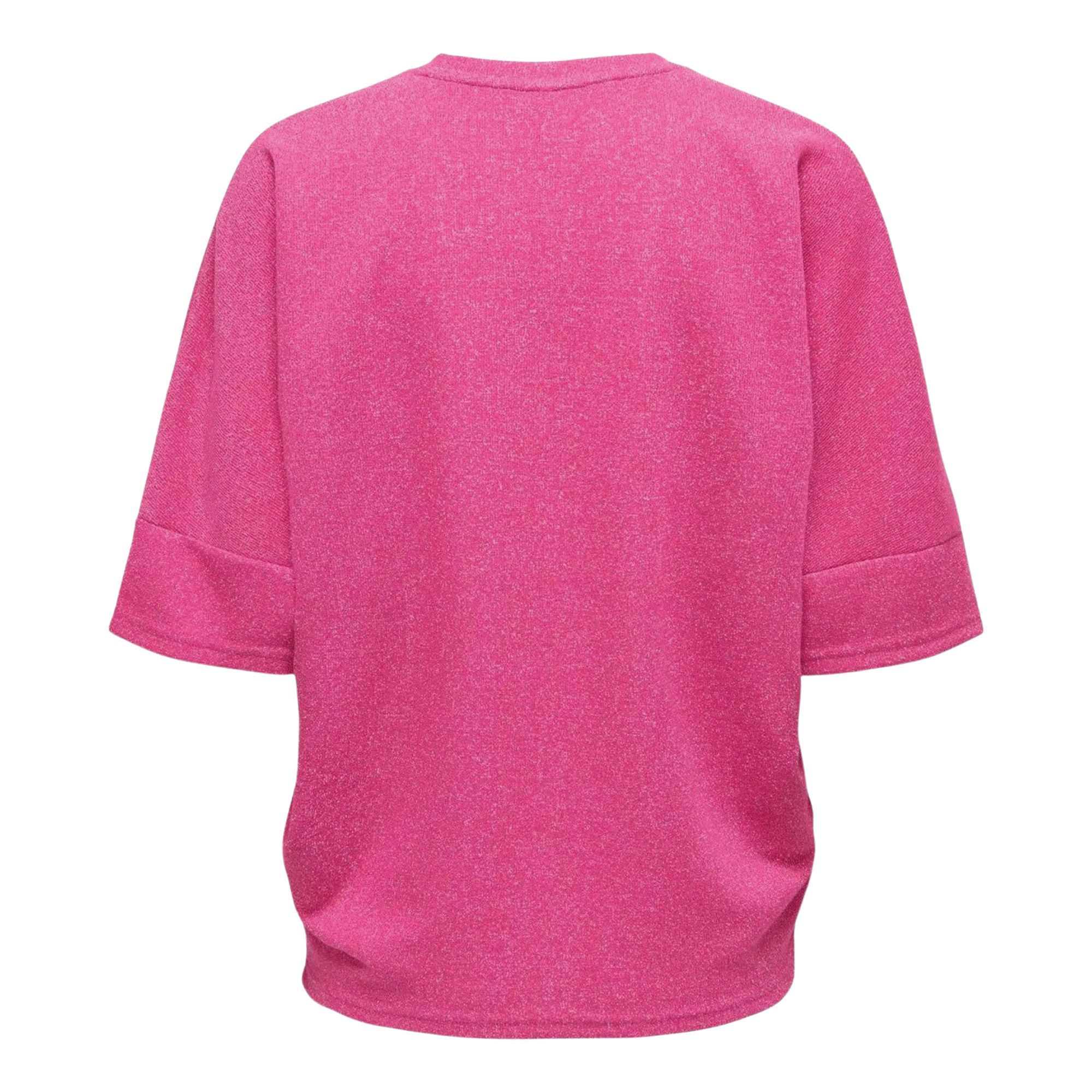 Only Ivy Glitter V-neck Top Dames