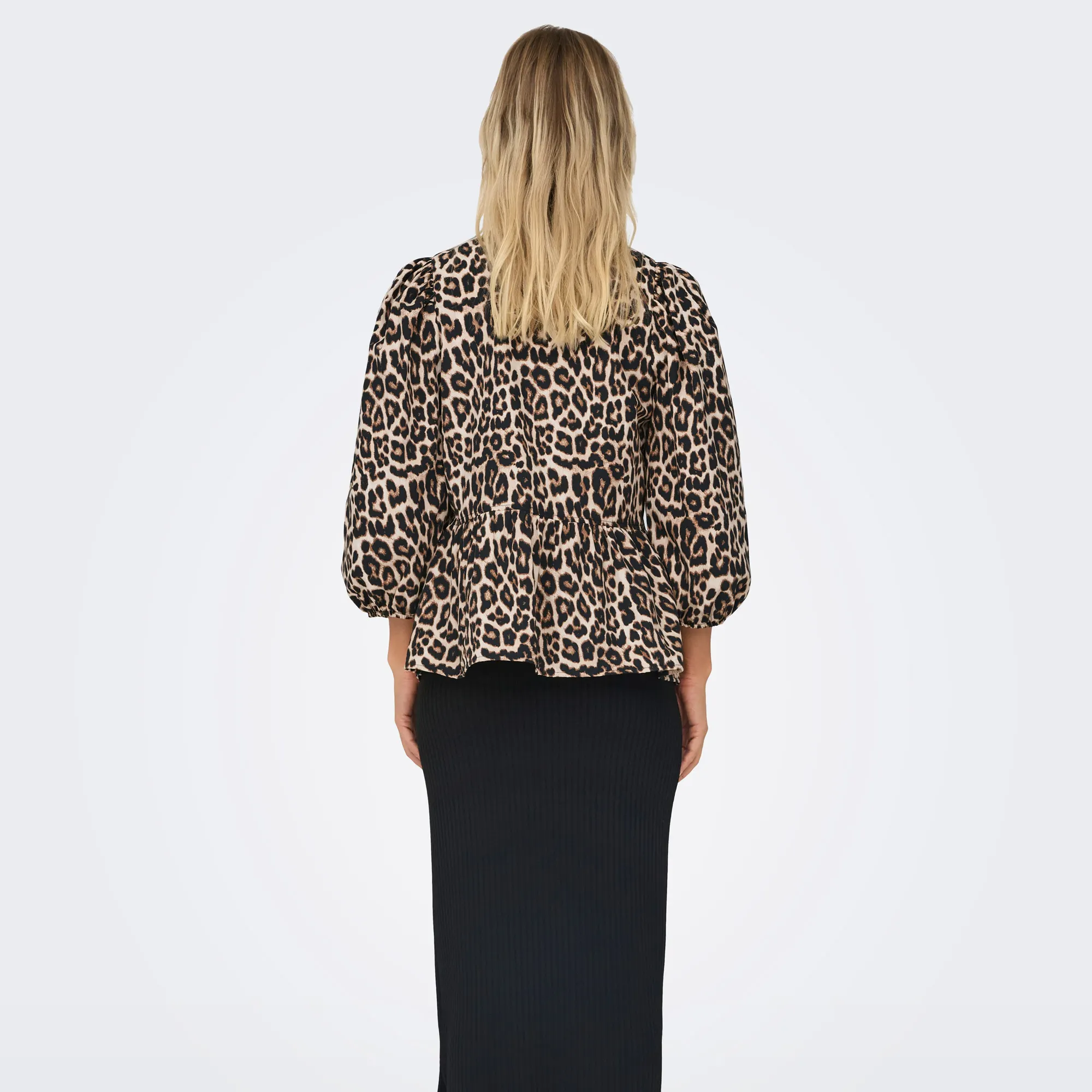 Only Clara Puff Bow Top Dames