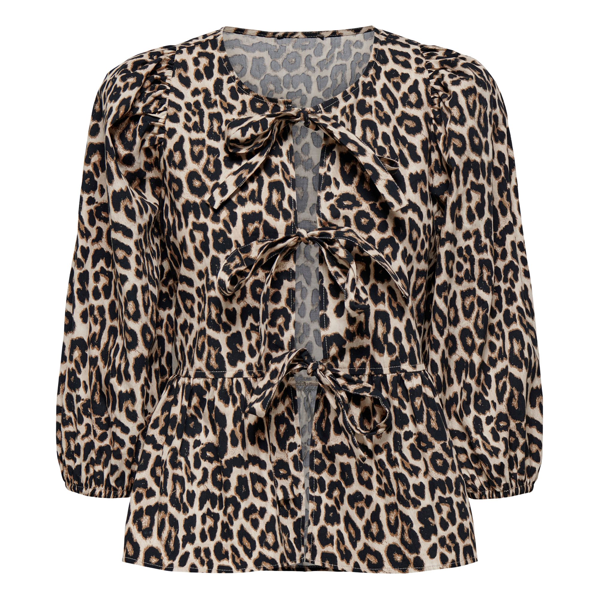 Only Clara Puff Bow Top Dames