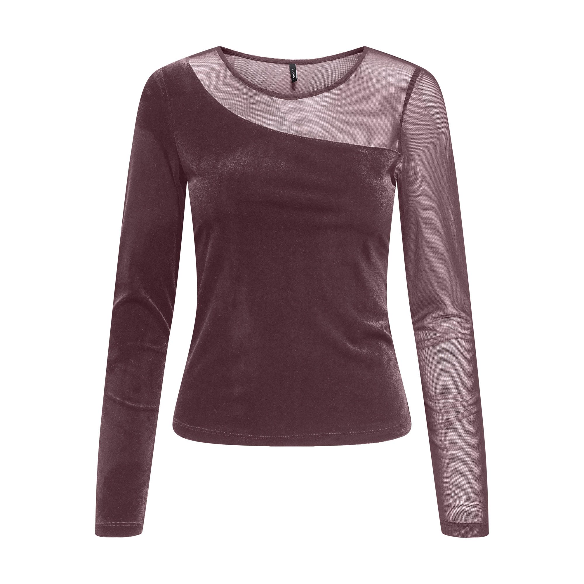 Only Smooth Mix Top Longsleeve Shirt Dames