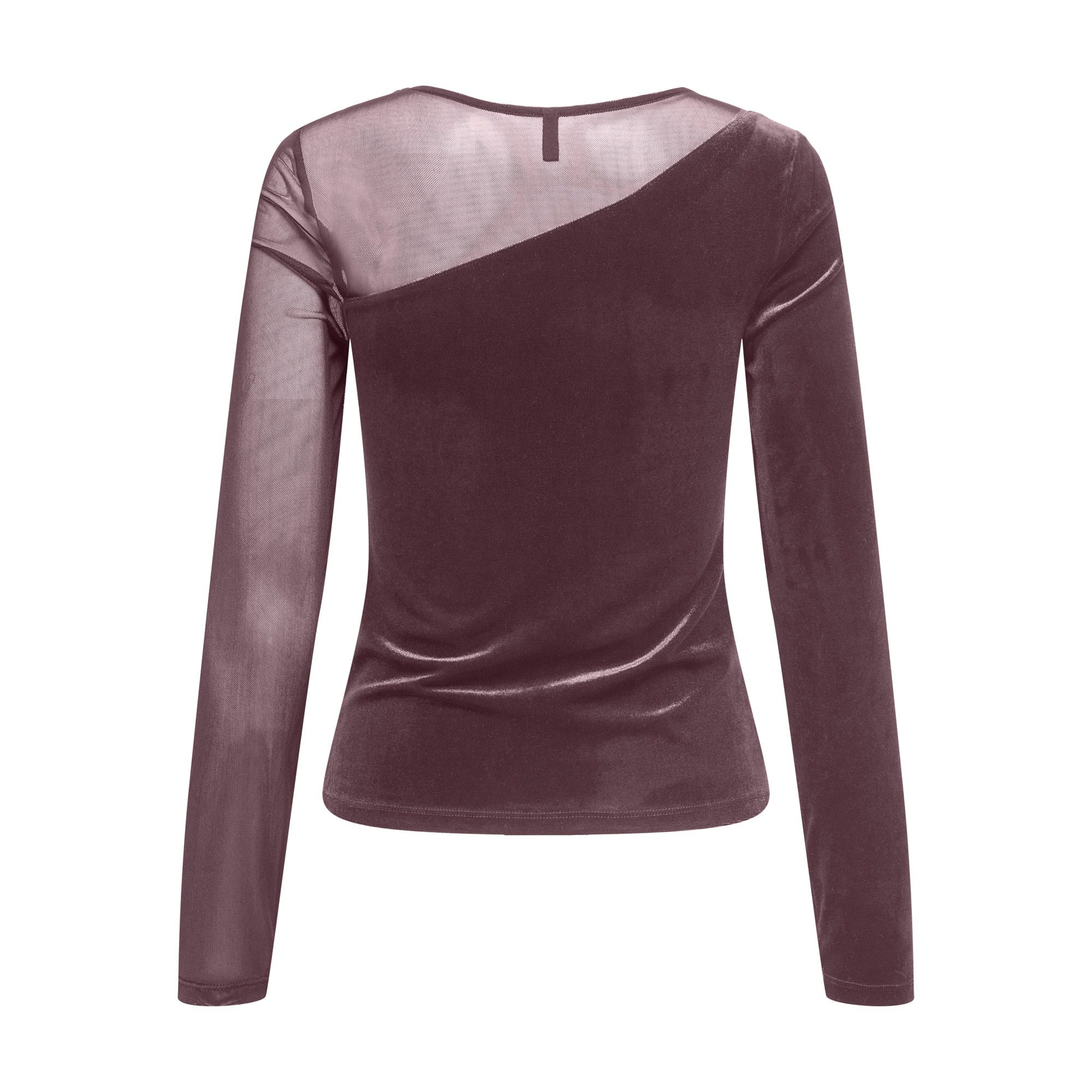 Only Smooth Mix Top Longsleeve Shirt Dames