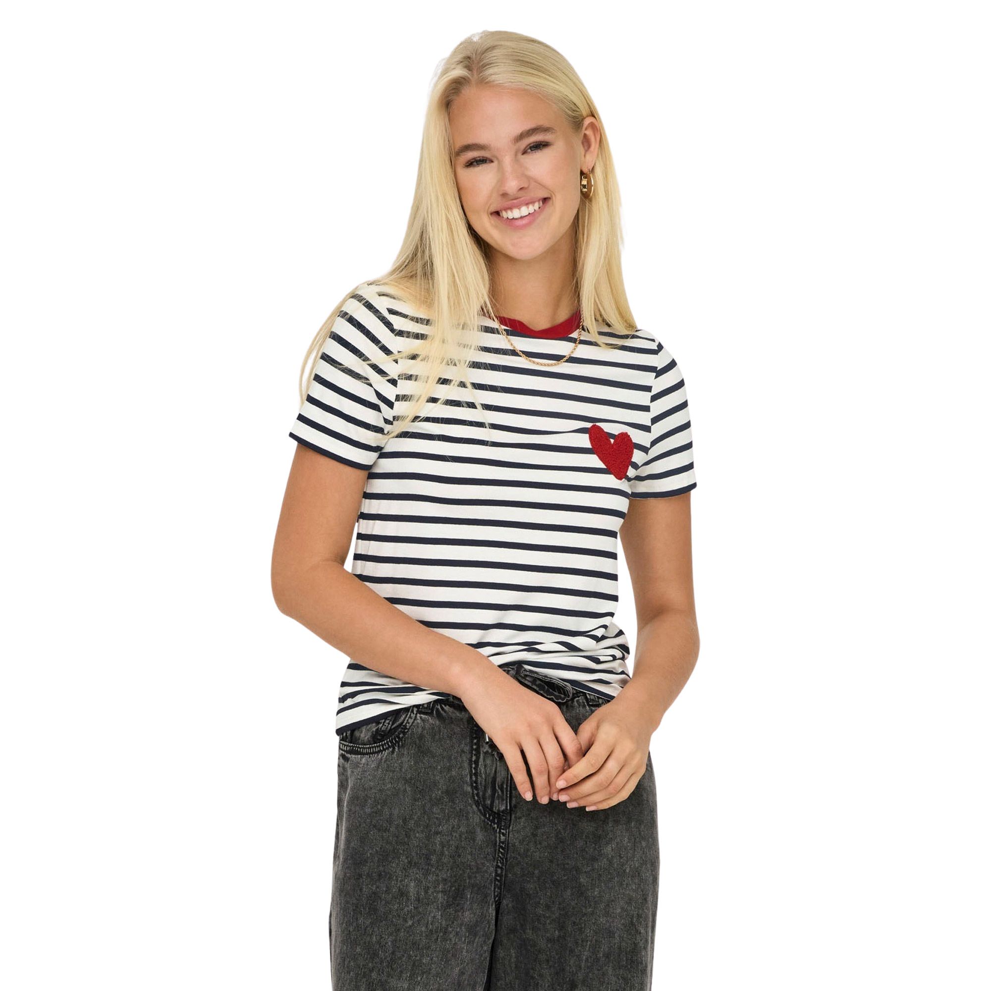 Only Heart Shirt Dames