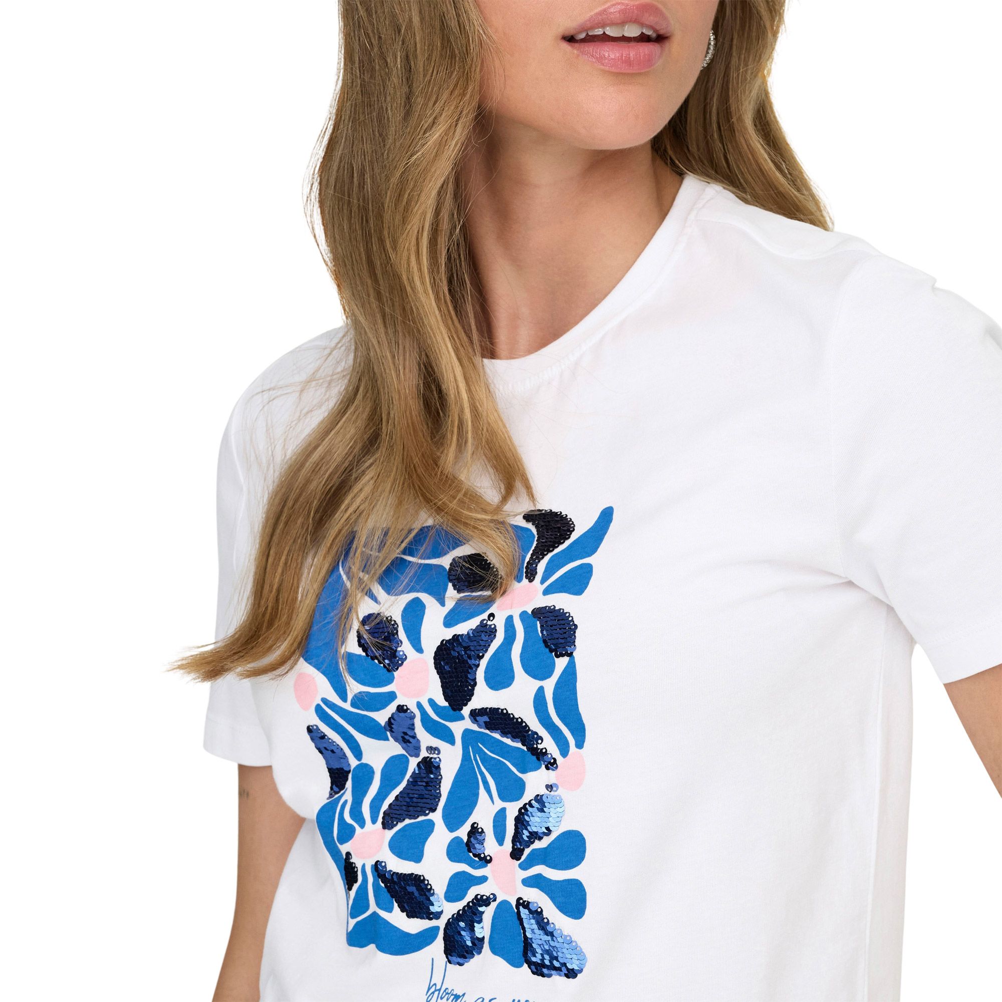 Only Kita Regular Print T-shirt Dames