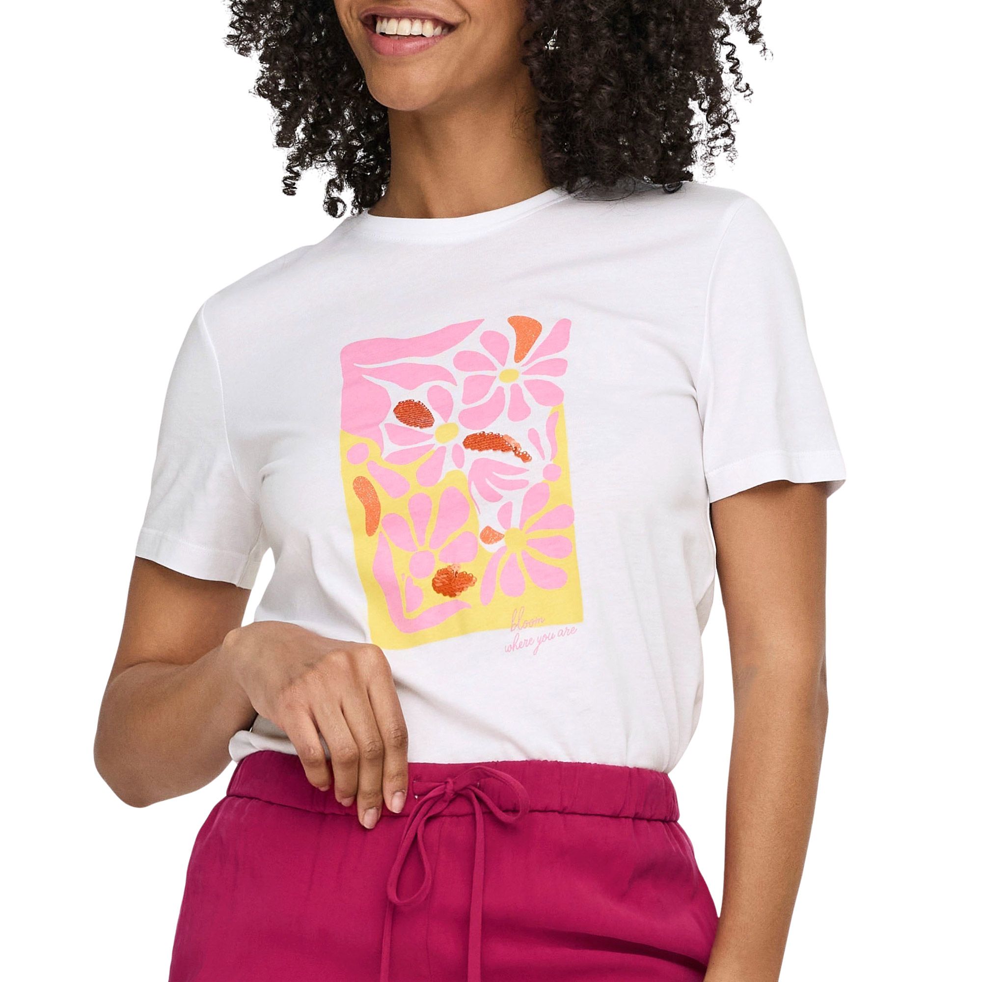 Only Kita Regular Print T-shirt Dames