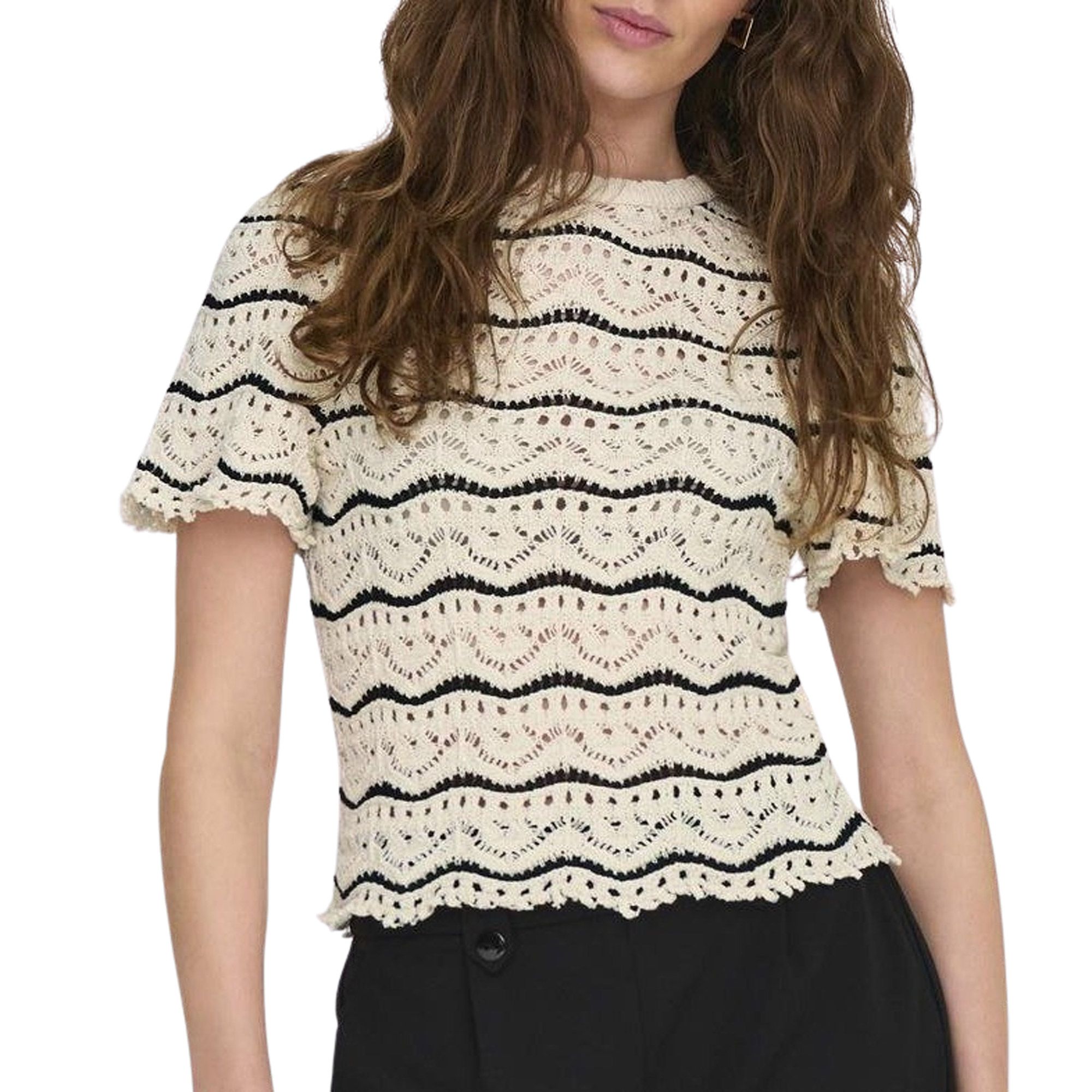 Only Anna Sofia Life Stripe Shirt Dames