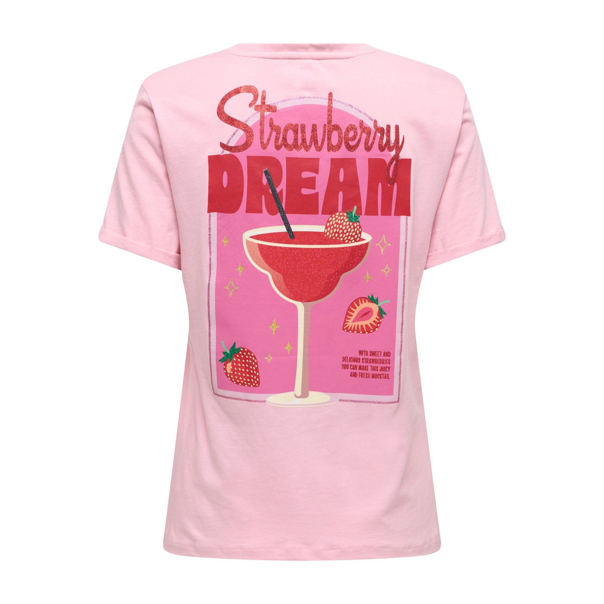 Only Kita Life Drinks T-shirt Dames