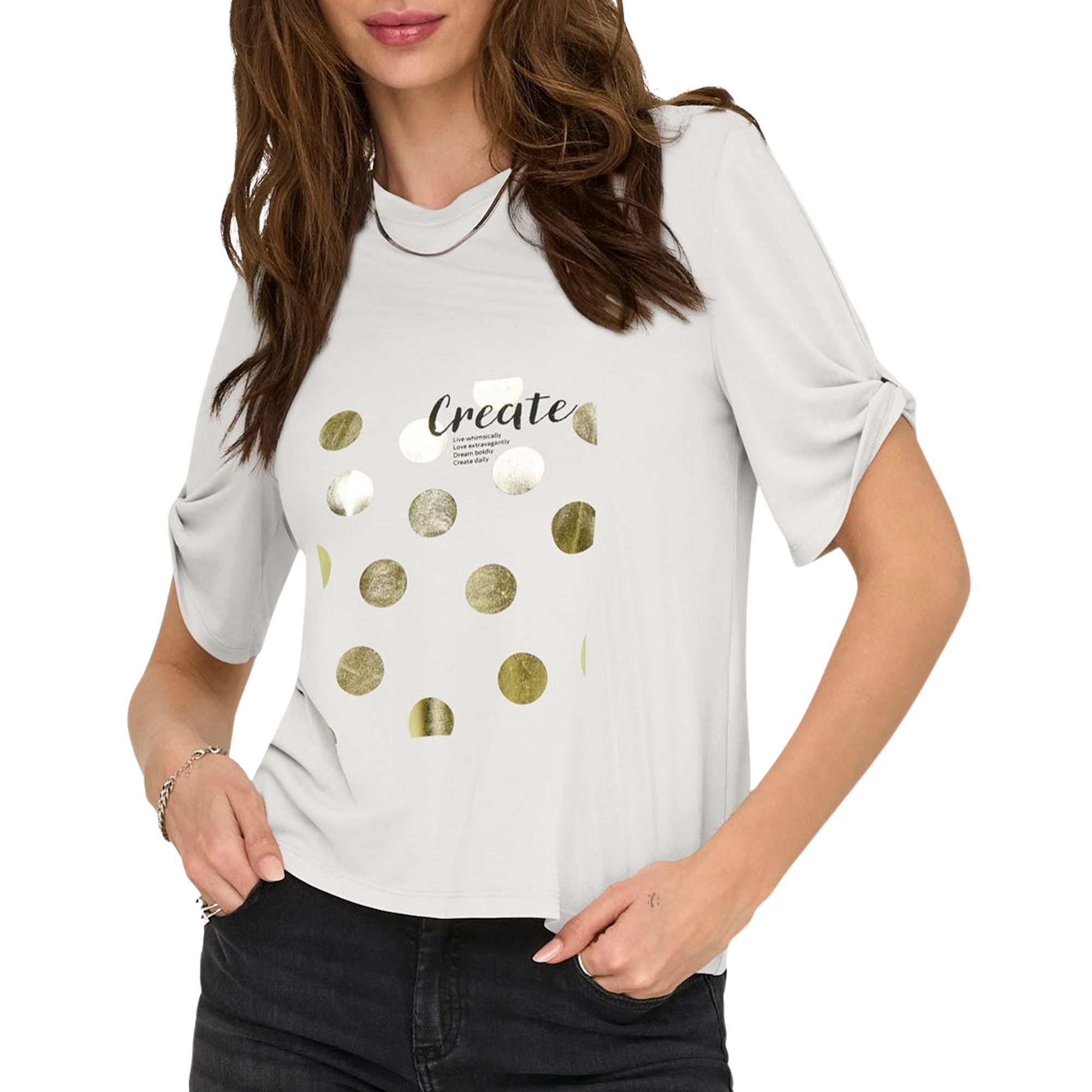 T-shirt Only Free Life Create Box Femmes