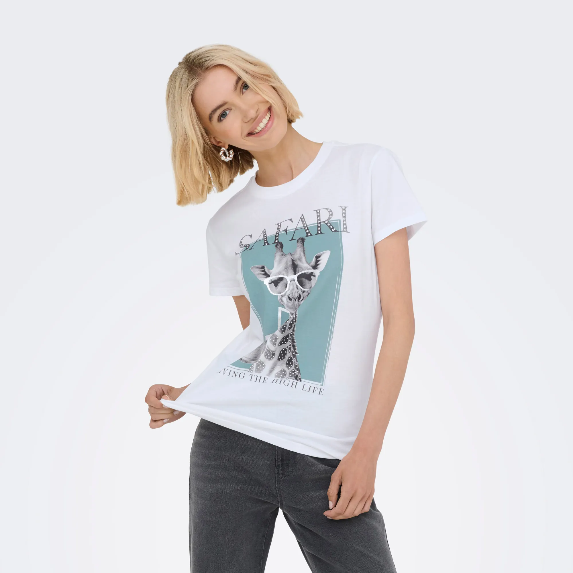 Only Vibe Life Shirt Dames