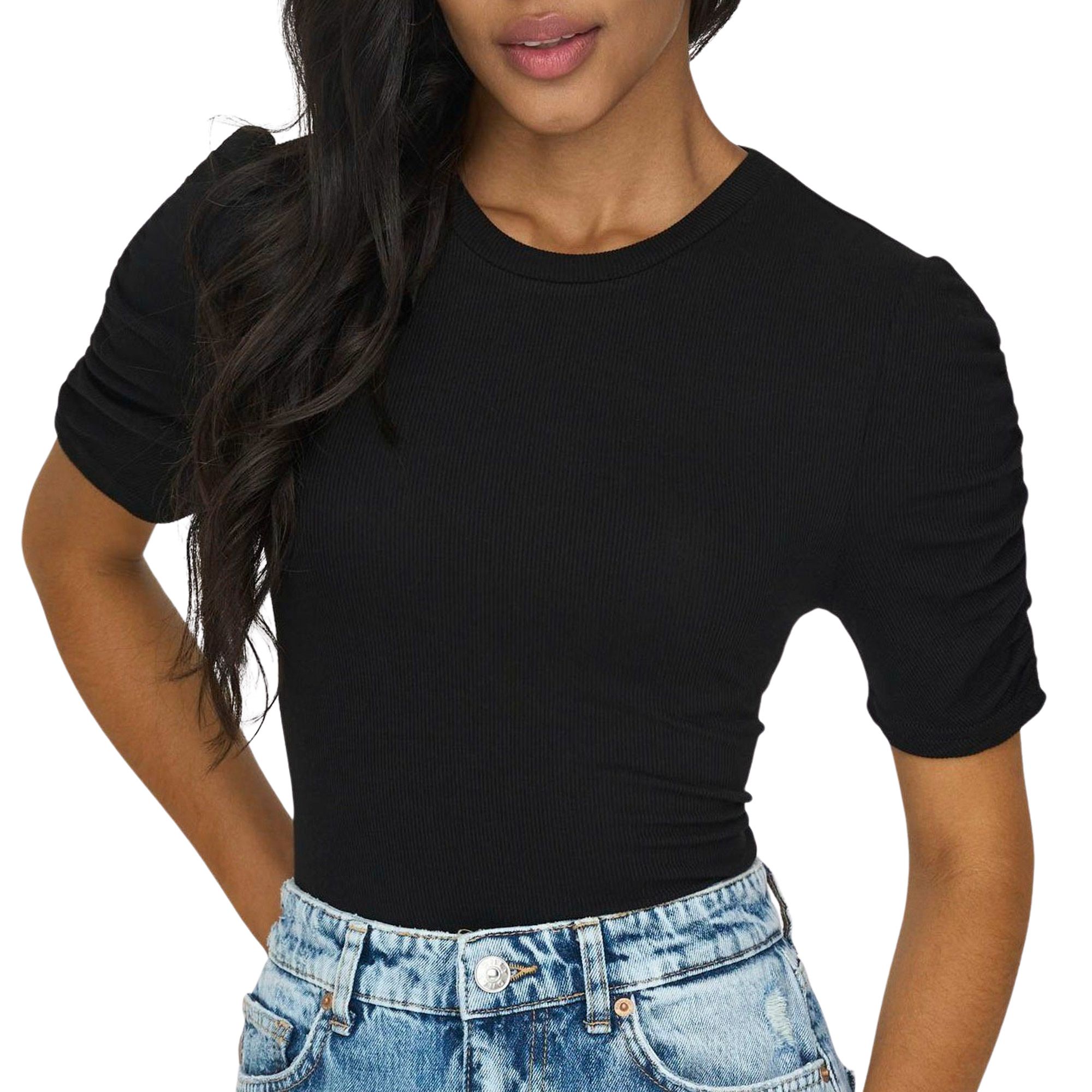 Only Belia 2/4 Ruching Top Dames