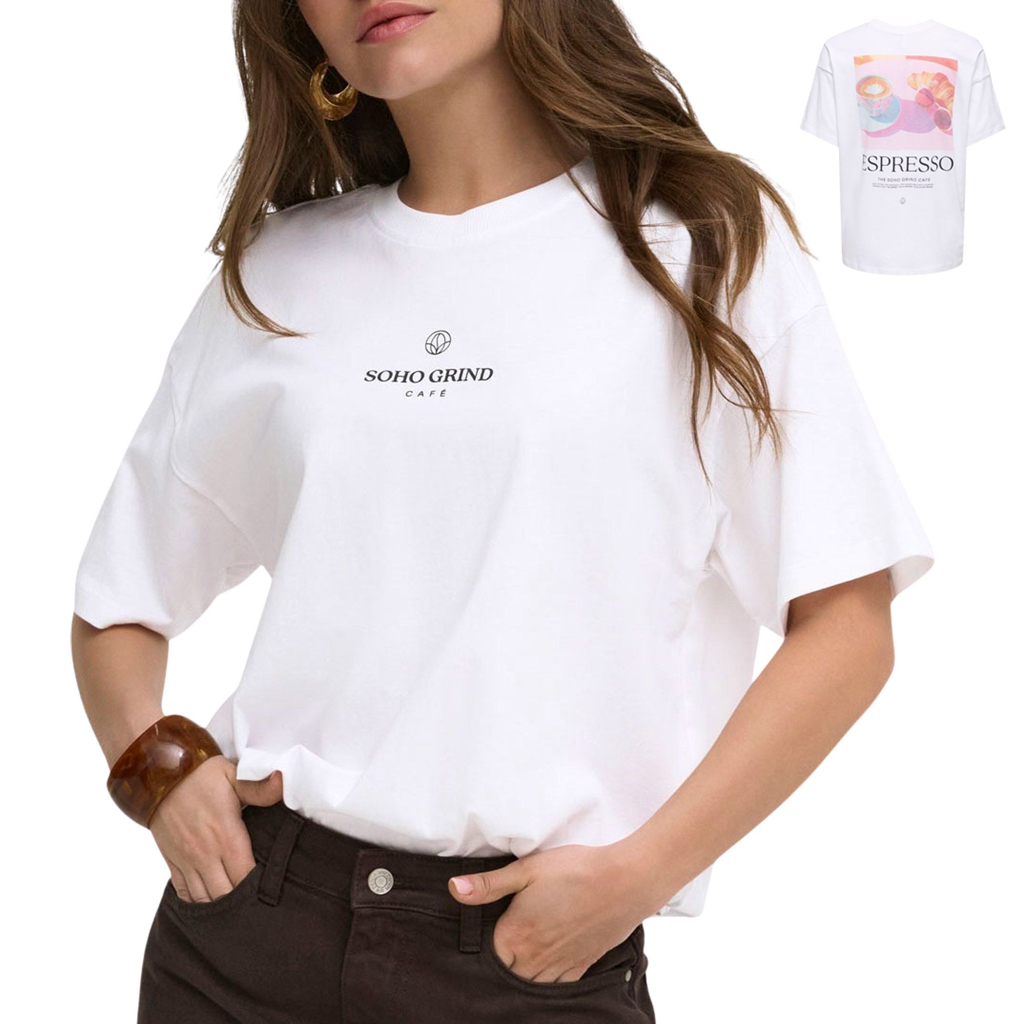 Only Vivvi Life Shirt Dames