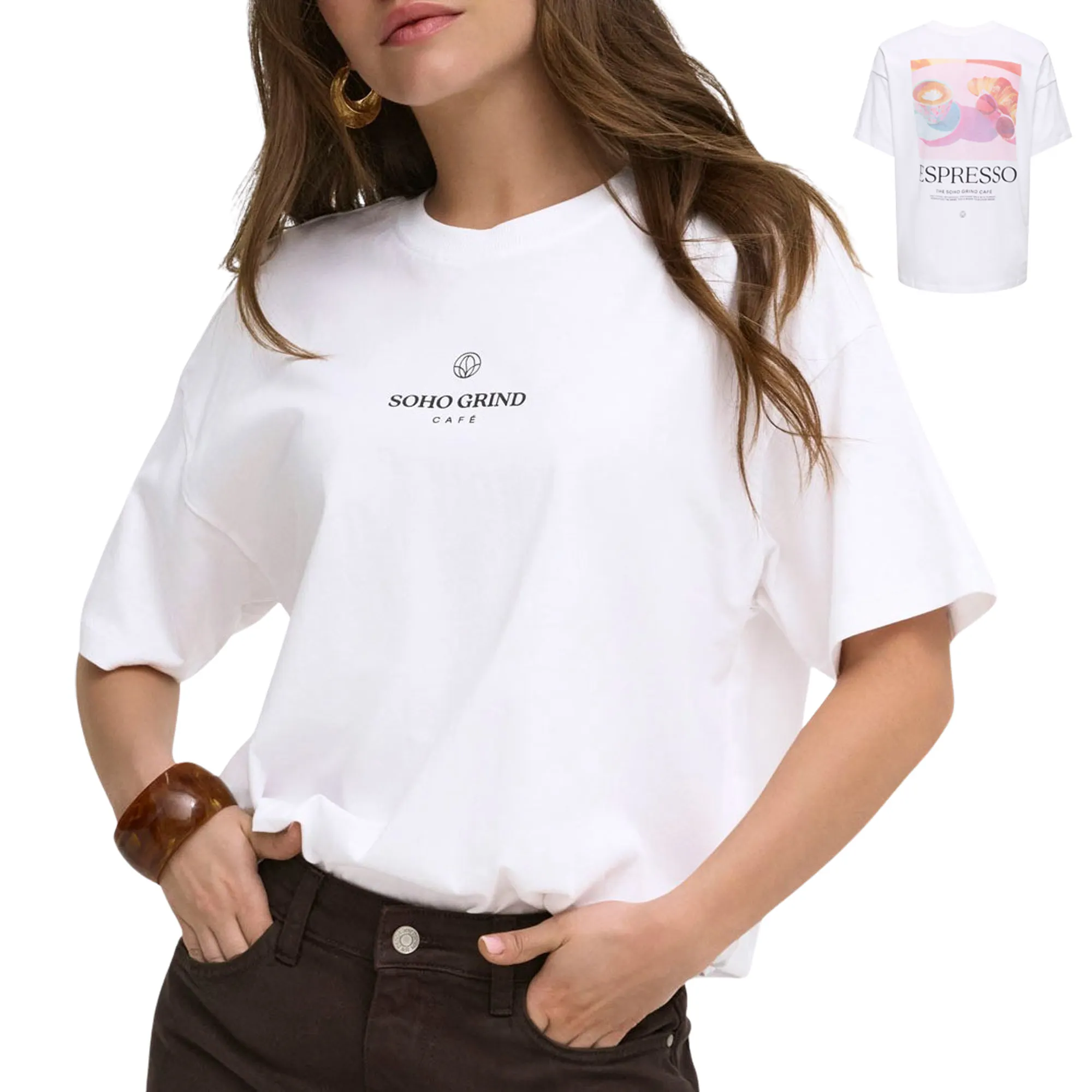 Only Vivvi Life Shirt Dames