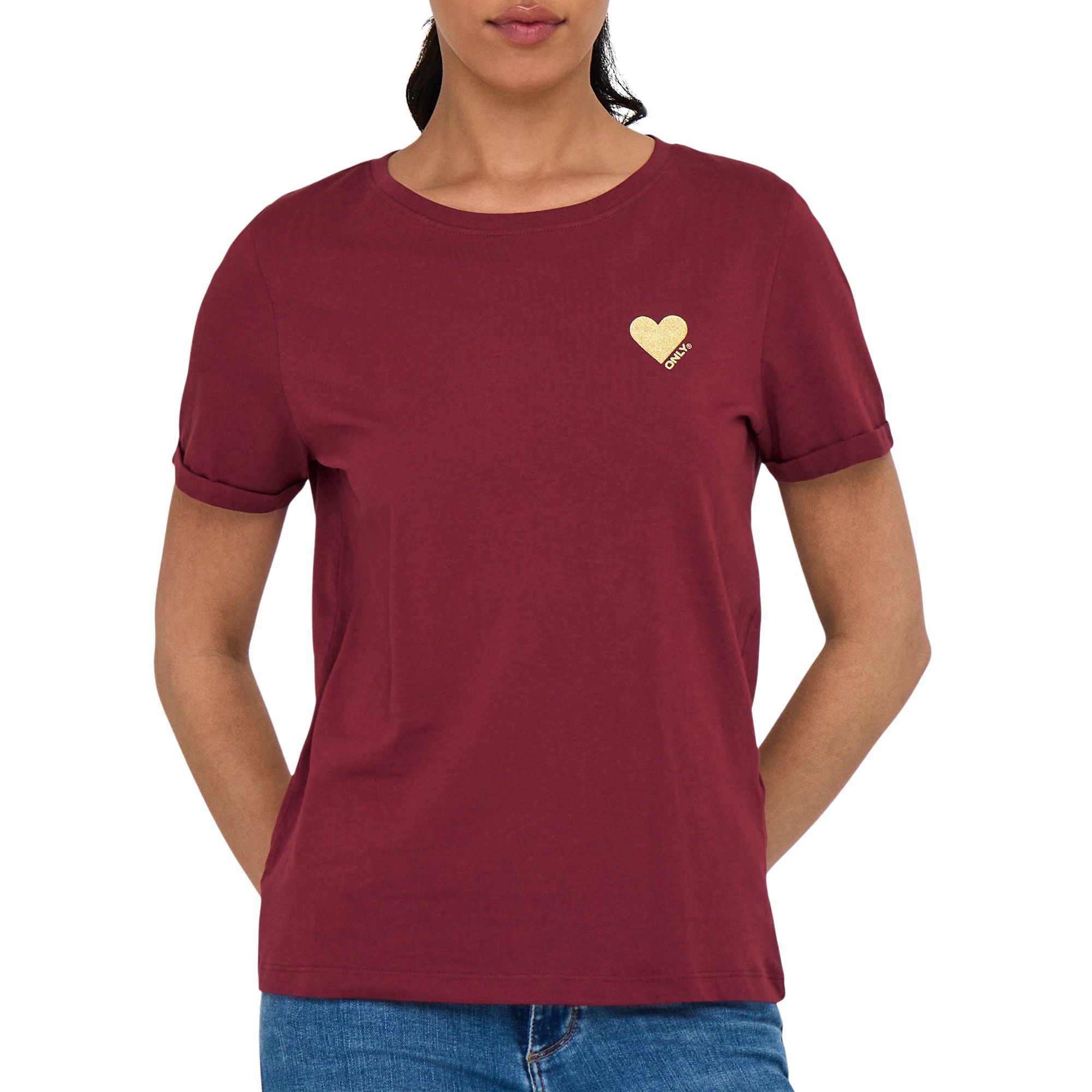 Only Kita Logo Shirt Dames
