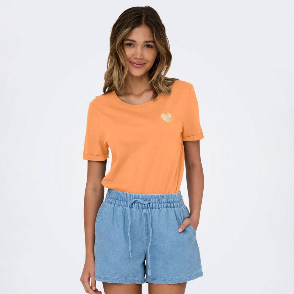 Only Kita Logo Shirt Dames