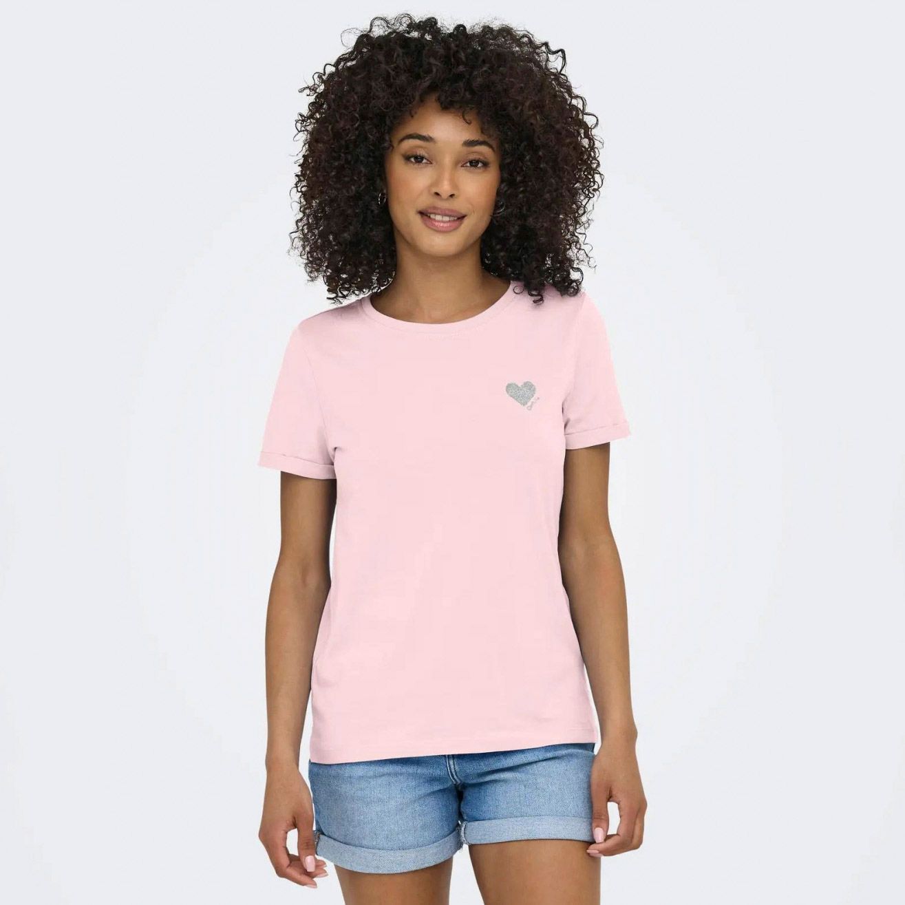 Only Kita Logo Shirt Dames
