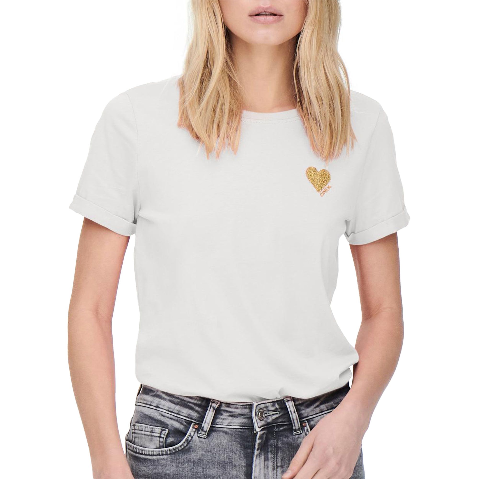 Only Kita Logo Shirt Dames